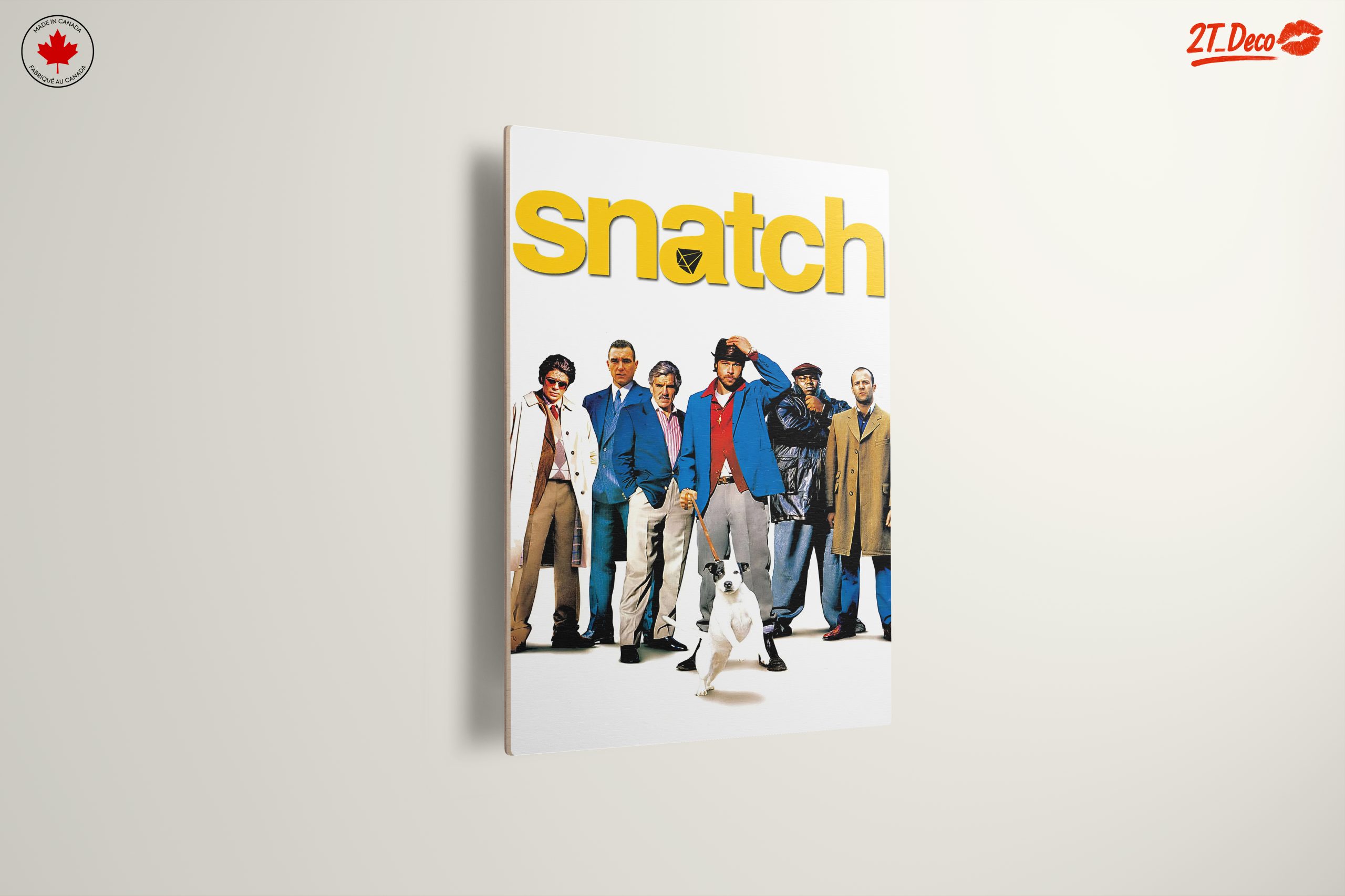 Stylized Movie Artwork Featuring Snatch - Image 13