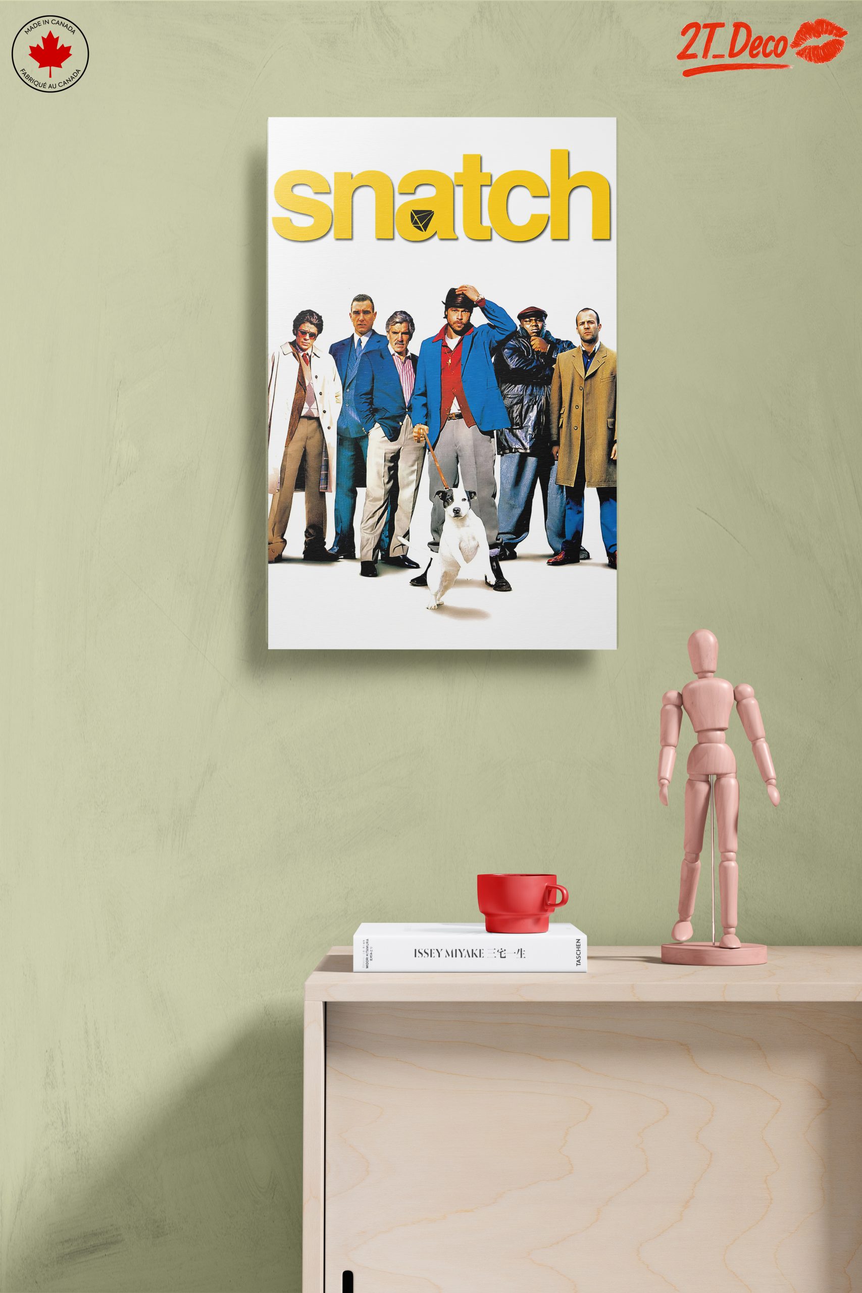 Stylized Movie Artwork Featuring Snatch - Image 14