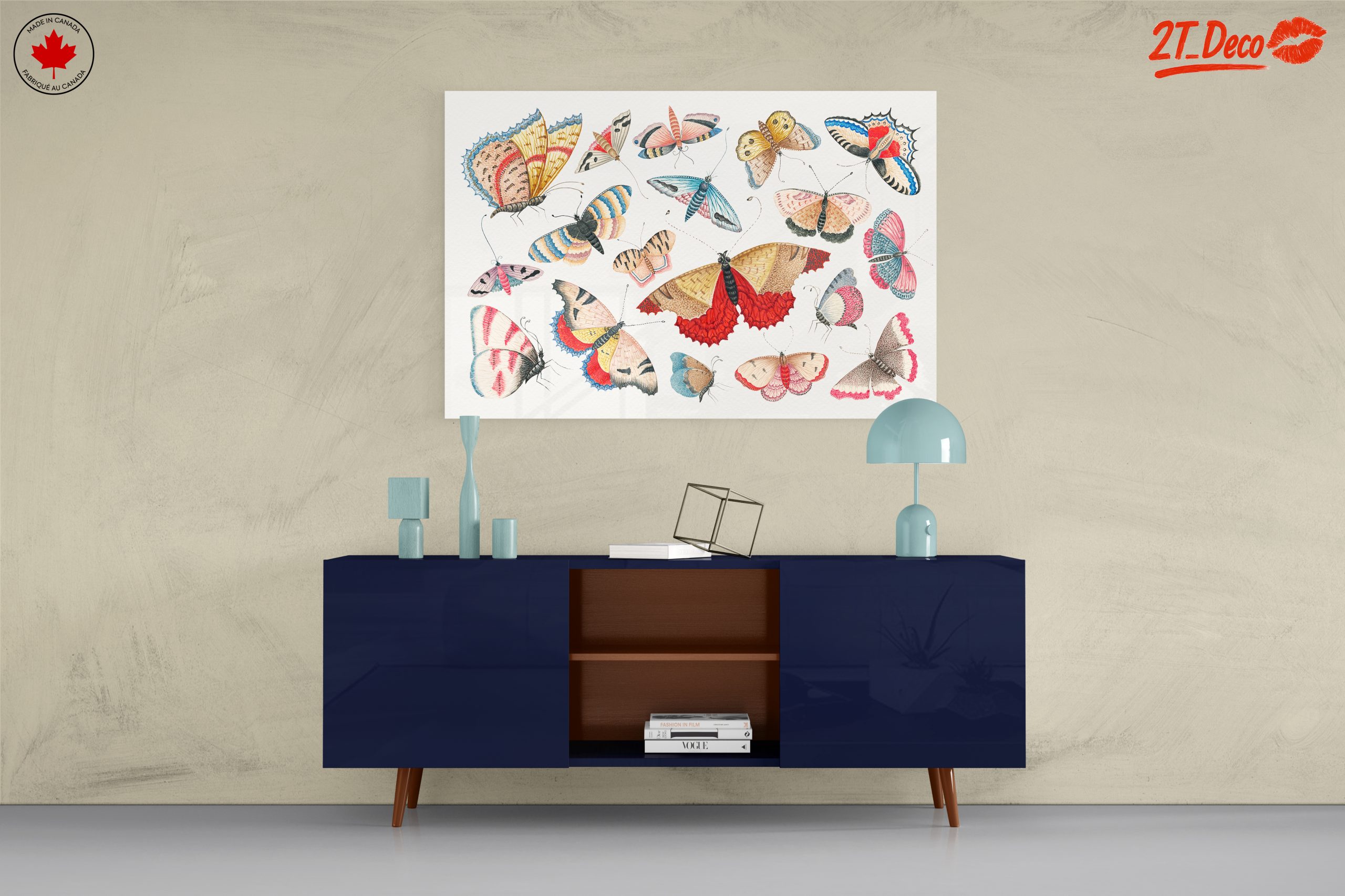 Colorful Butterflies Watercolor Art - Image 8