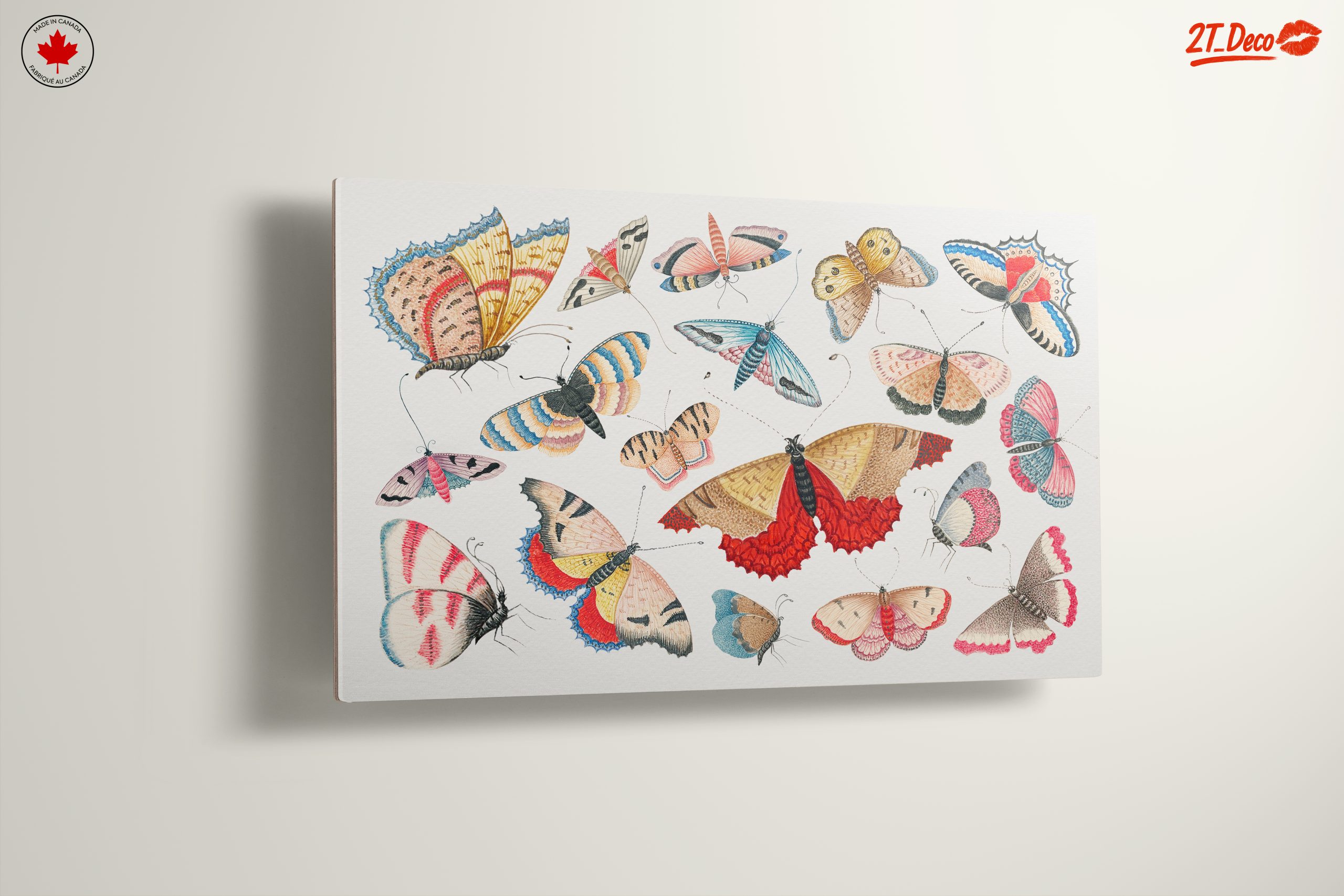 Colorful Butterflies Watercolor Art - Image 13