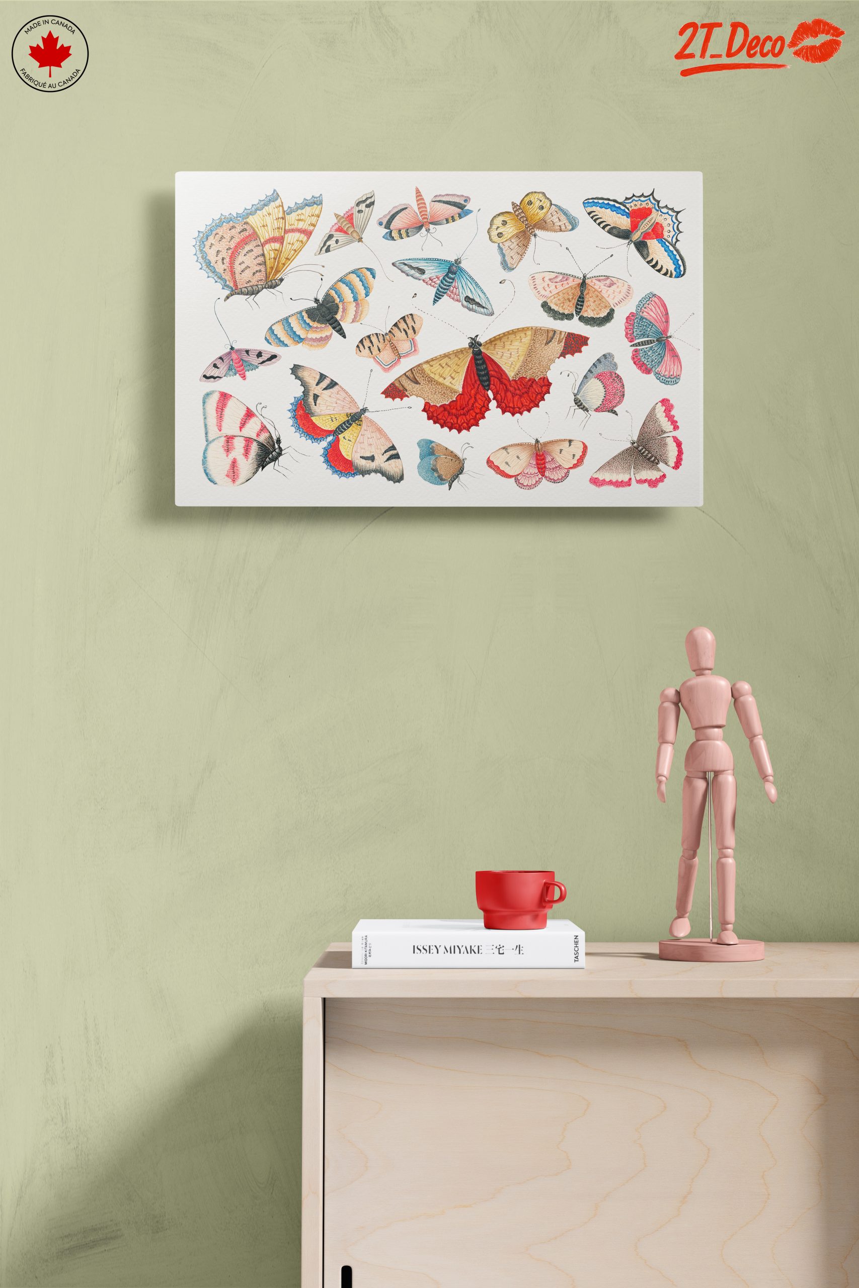 Colorful Butterflies Watercolor Art - Image 14