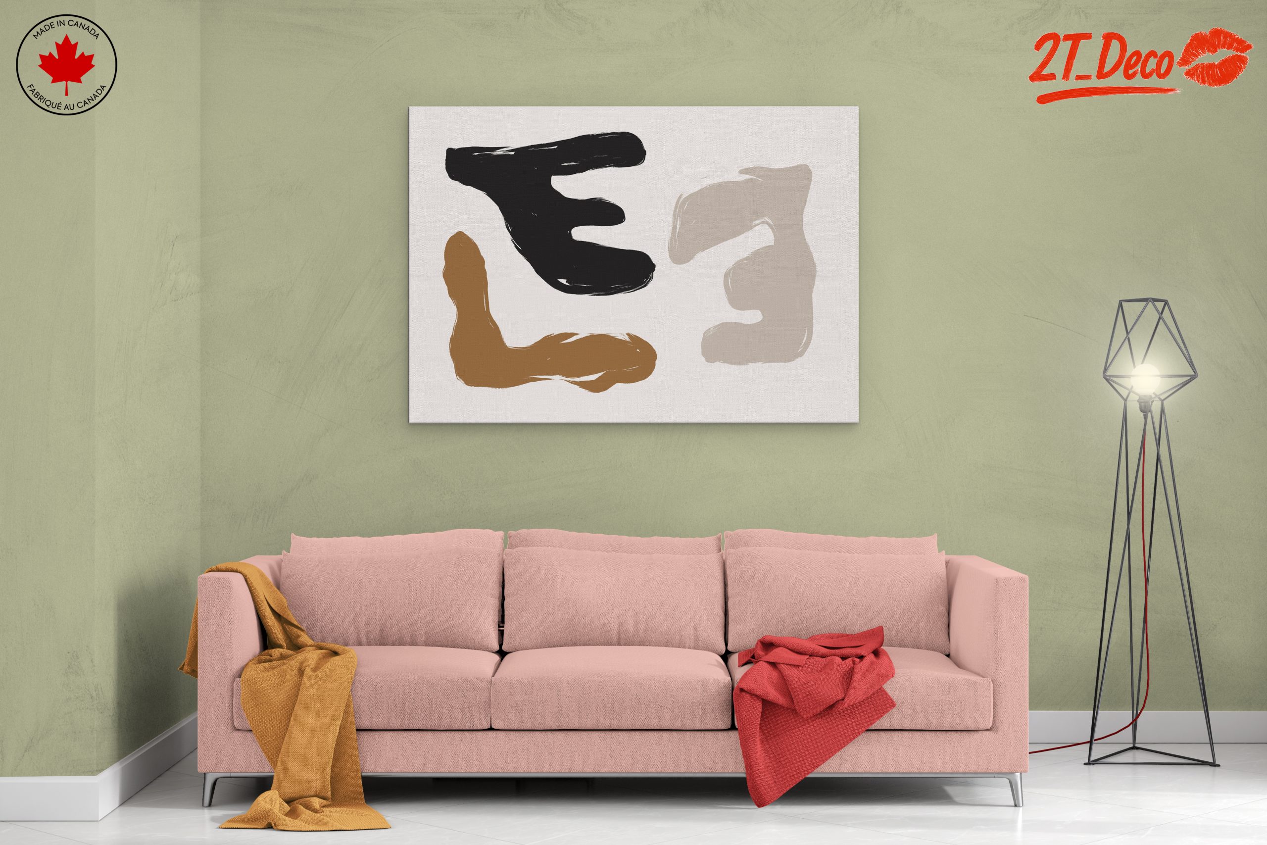 Stylish Abstract Form Art - Image 2