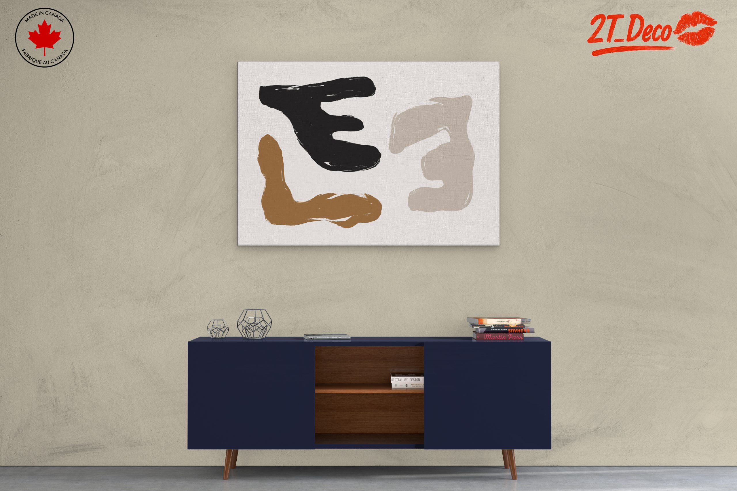 Stylish Abstract Form Art - Image 3