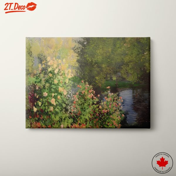 Vibrant Botanical Landscape with Flourishing Flowers