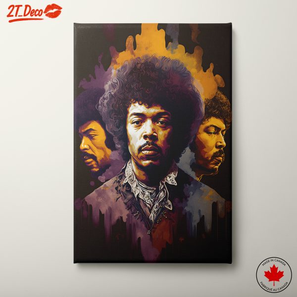 Jimi Hendrix Musical Icon Artwork