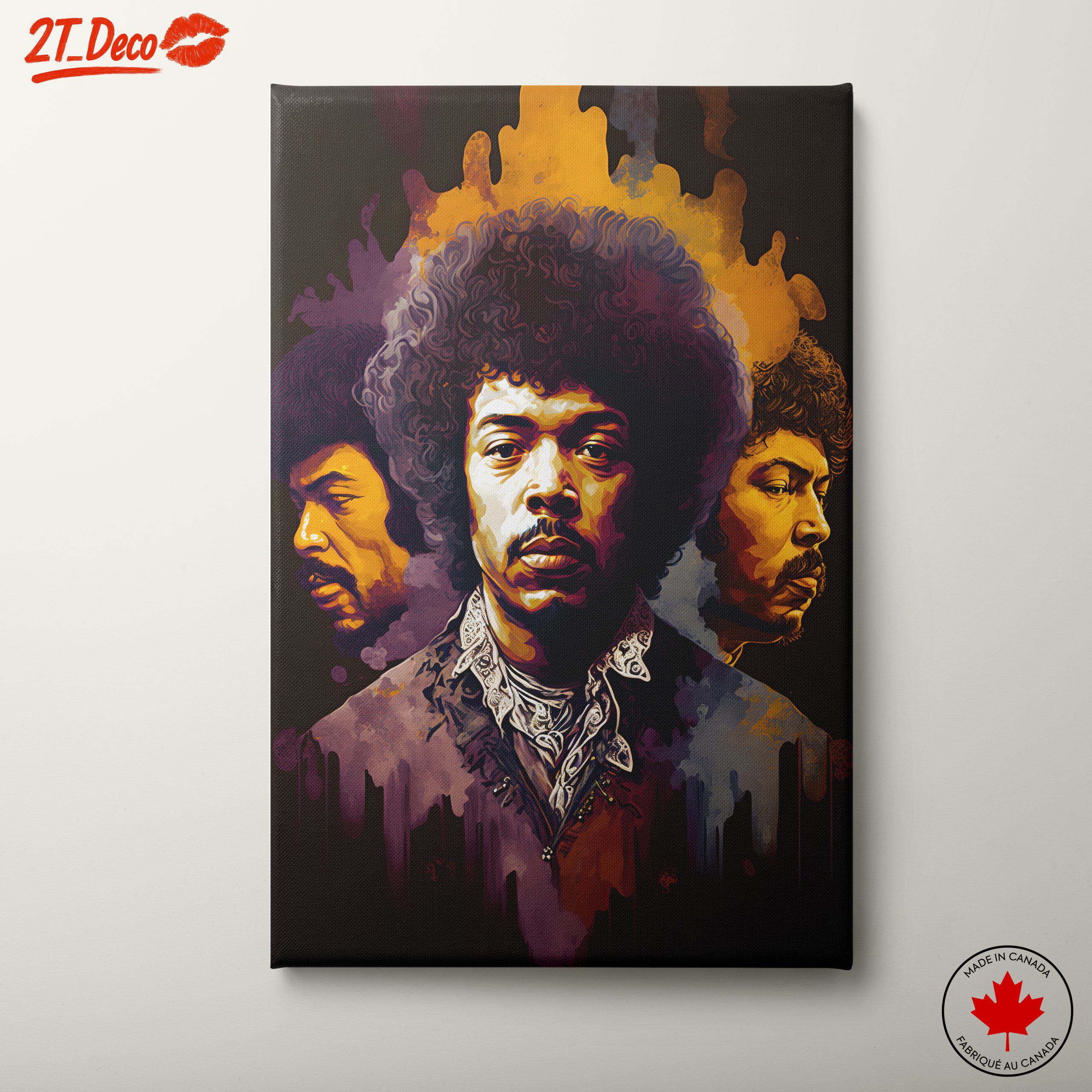 Jimi Hendrix Musical Icon Artwork
