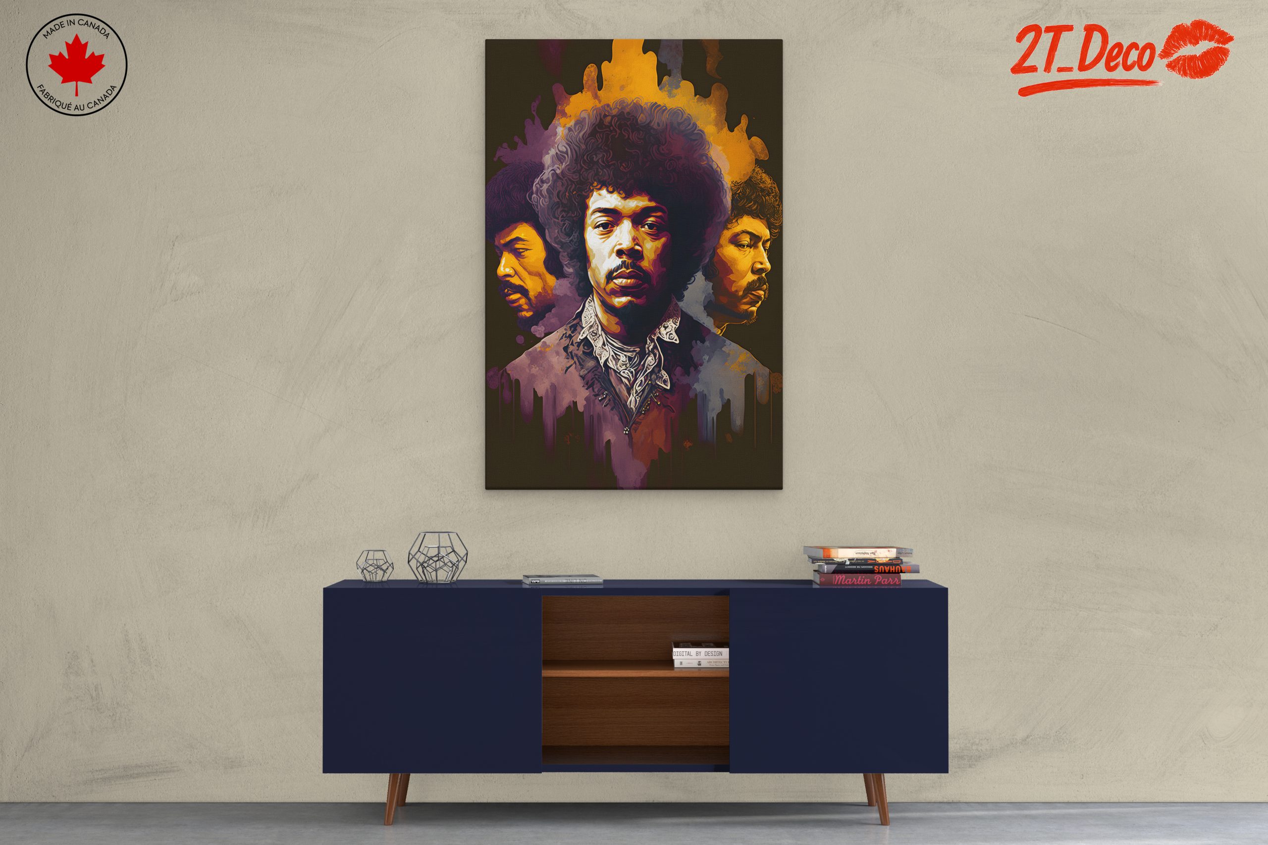 Jimi Hendrix Musical Icon Artwork - Image 3