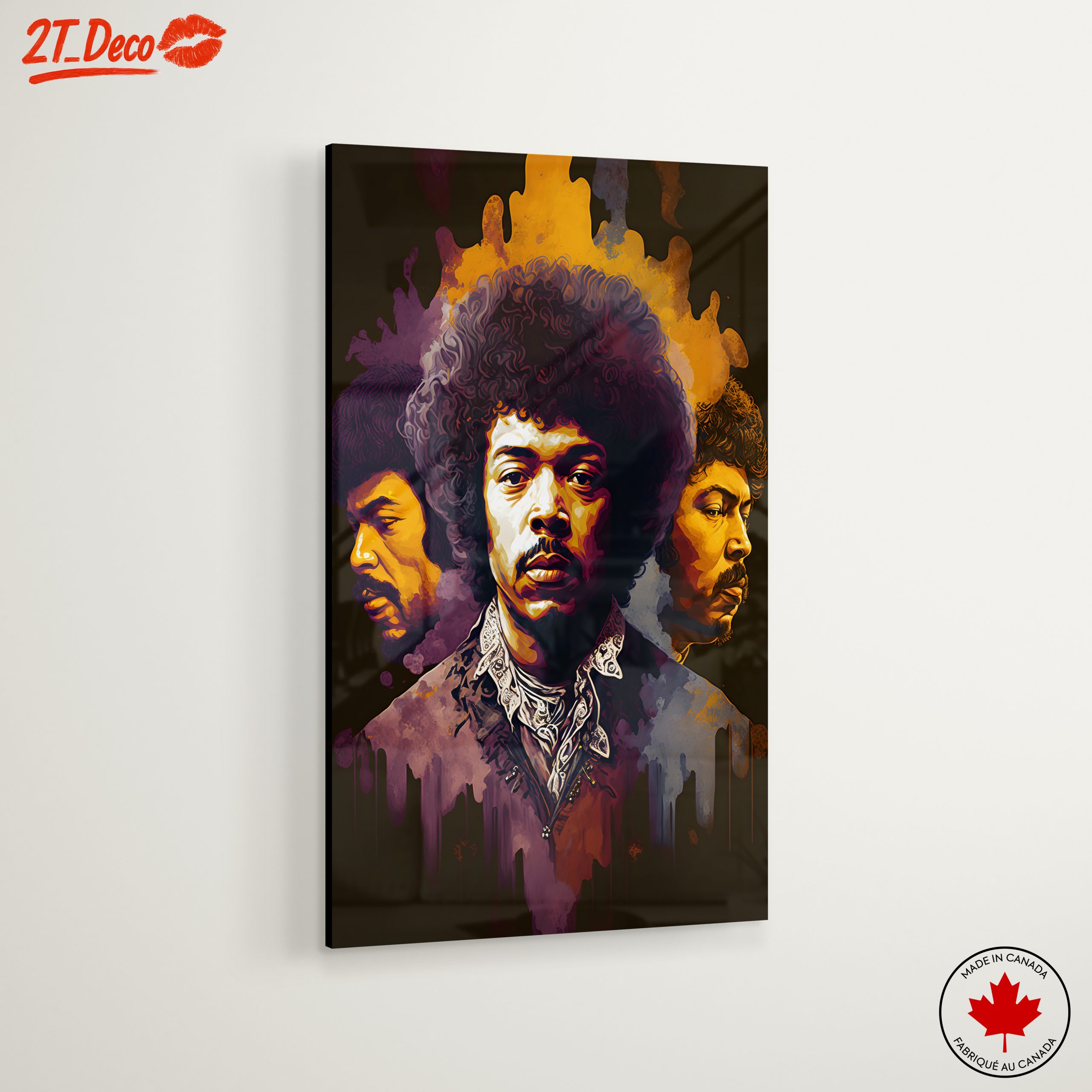 Jimi Hendrix Musical Icon Artwork - Image 6