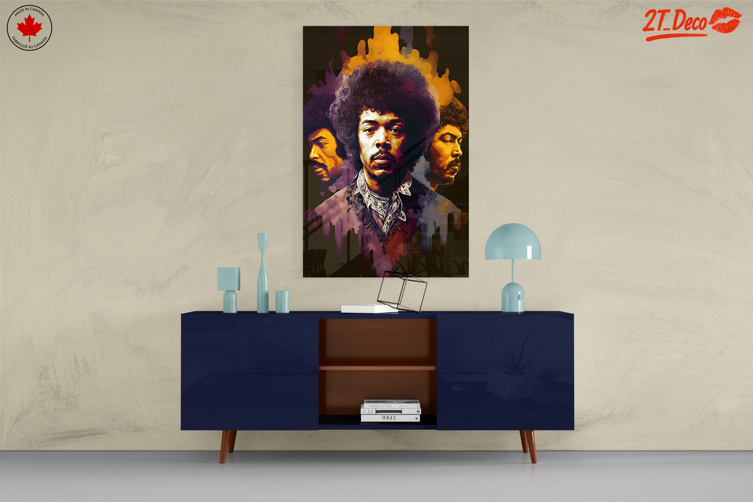Jimi Hendrix Musical Icon Artwork - Image 8