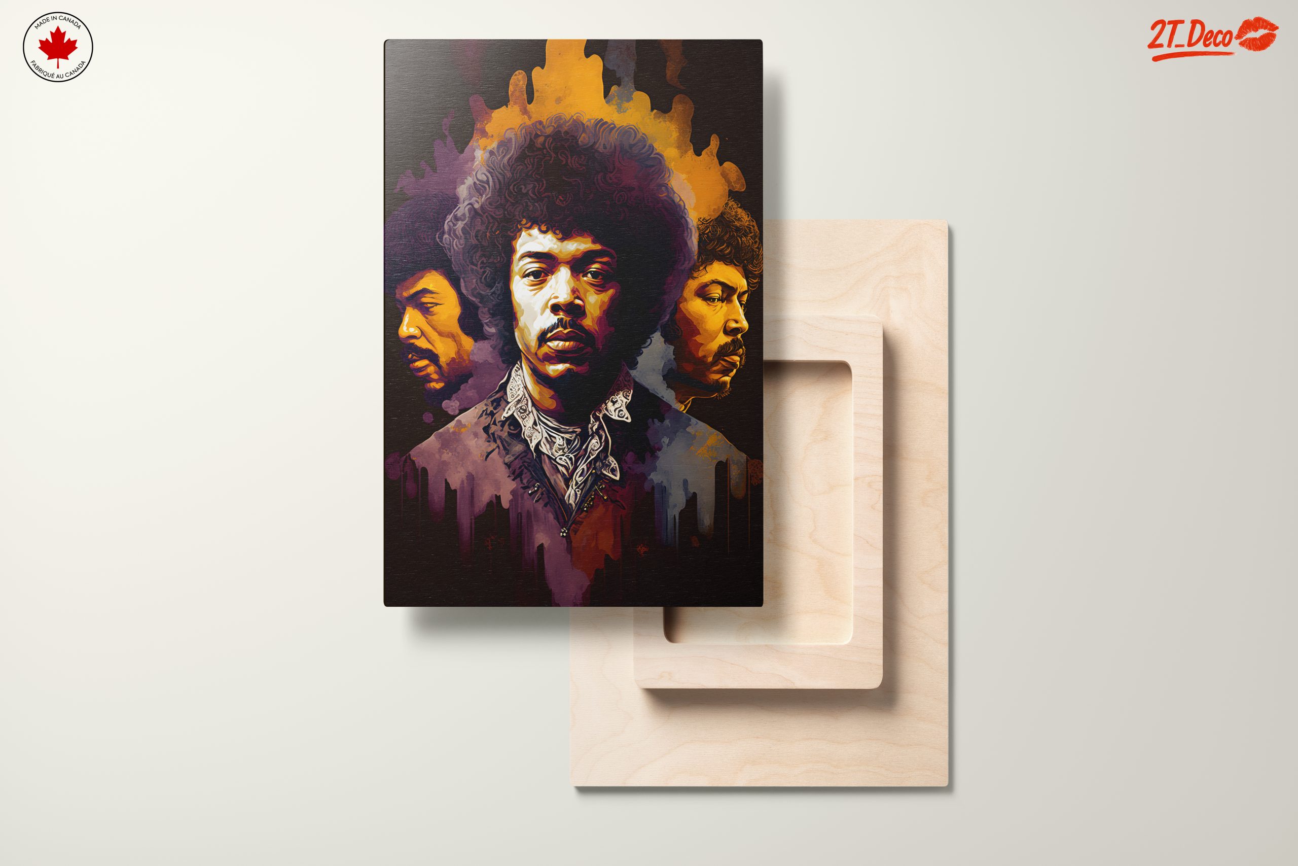 Jimi Hendrix Musical Icon Artwork - Image 11