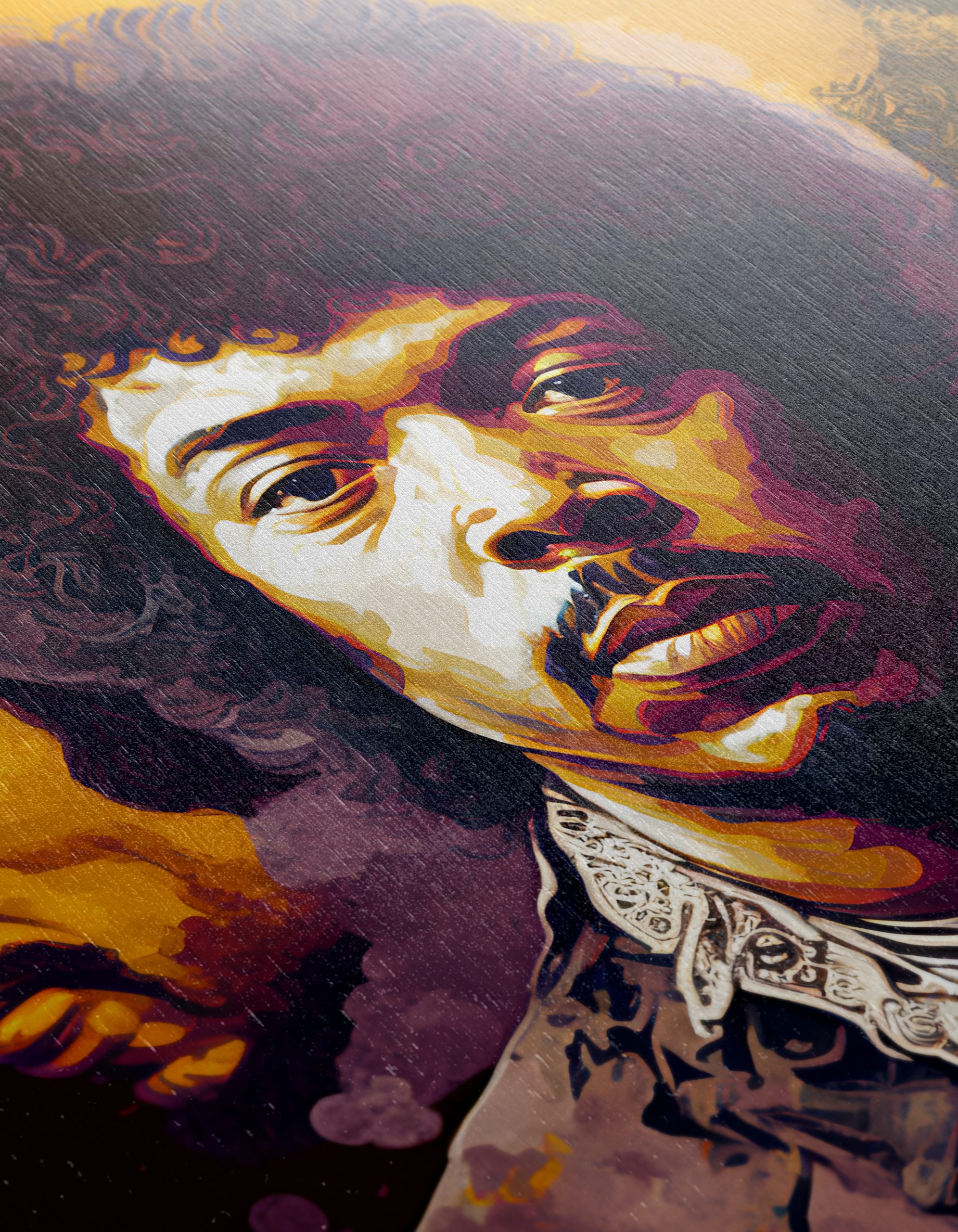 Jimi Hendrix Musical Icon Artwork - Image 12