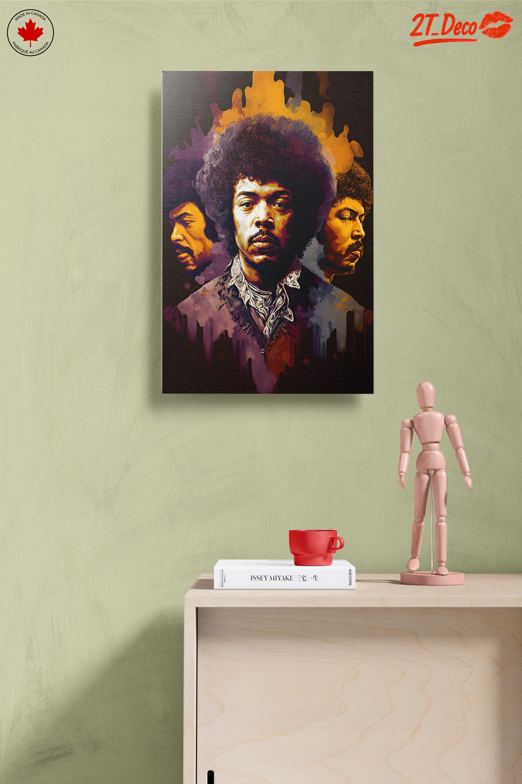 Jimi Hendrix Musical Icon Artwork - Image 14