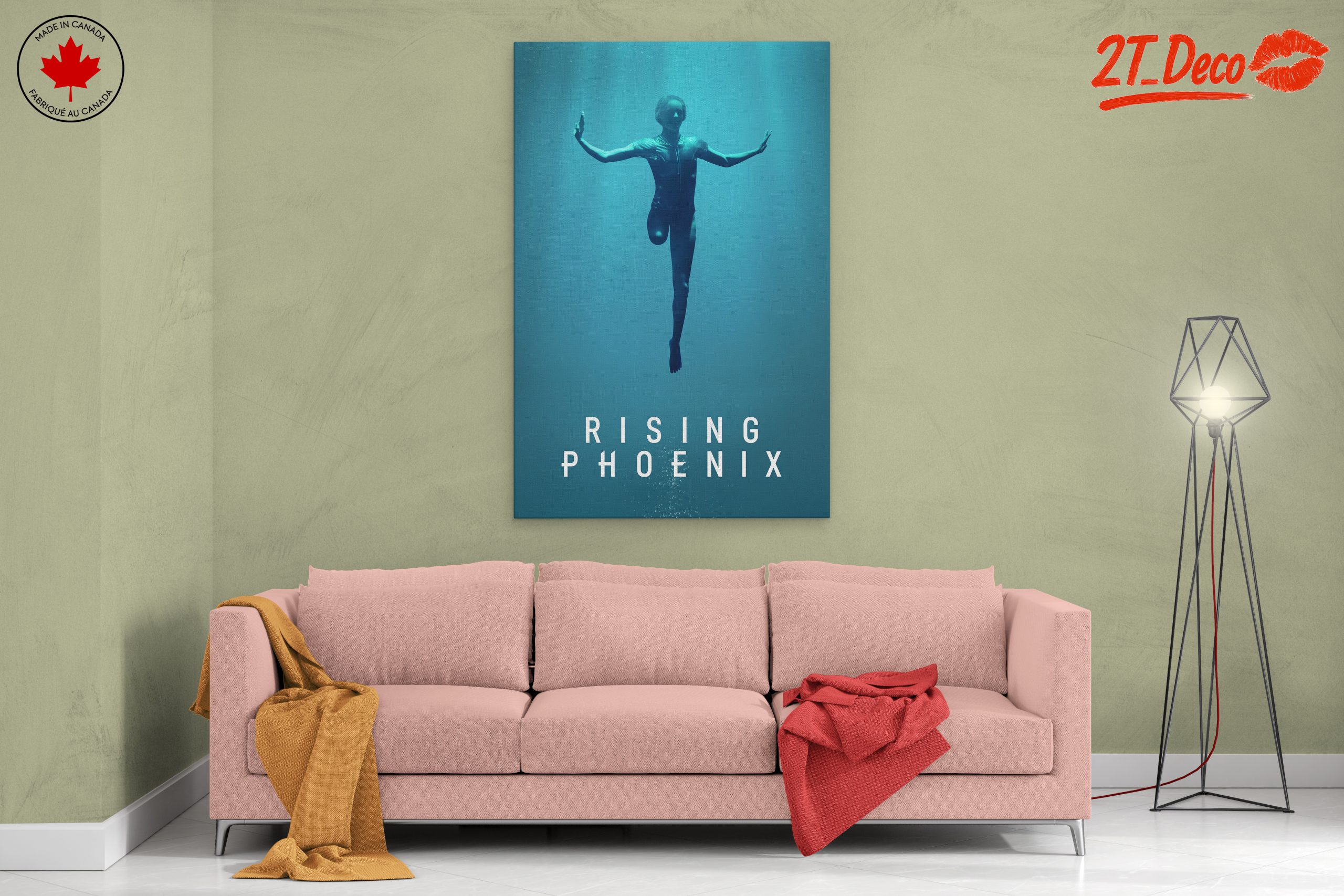Rising Phoenix Underwater Art - Image 2