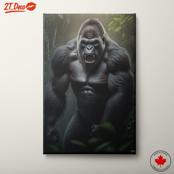 Majestic Gorilla in the Jungle