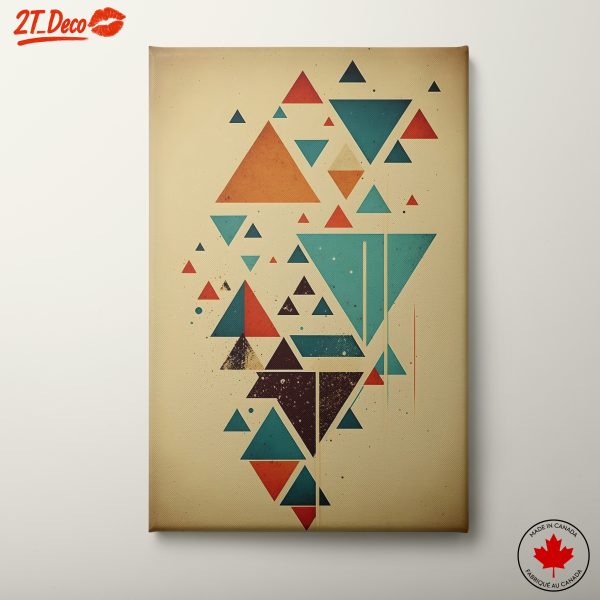 Colorful Geometric Abstract Art for Modern Spaces 4