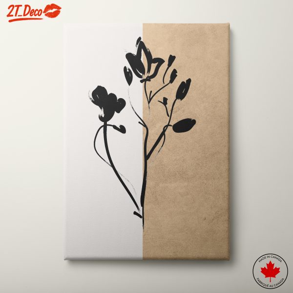 Minimalist Botanical Floral Artwork