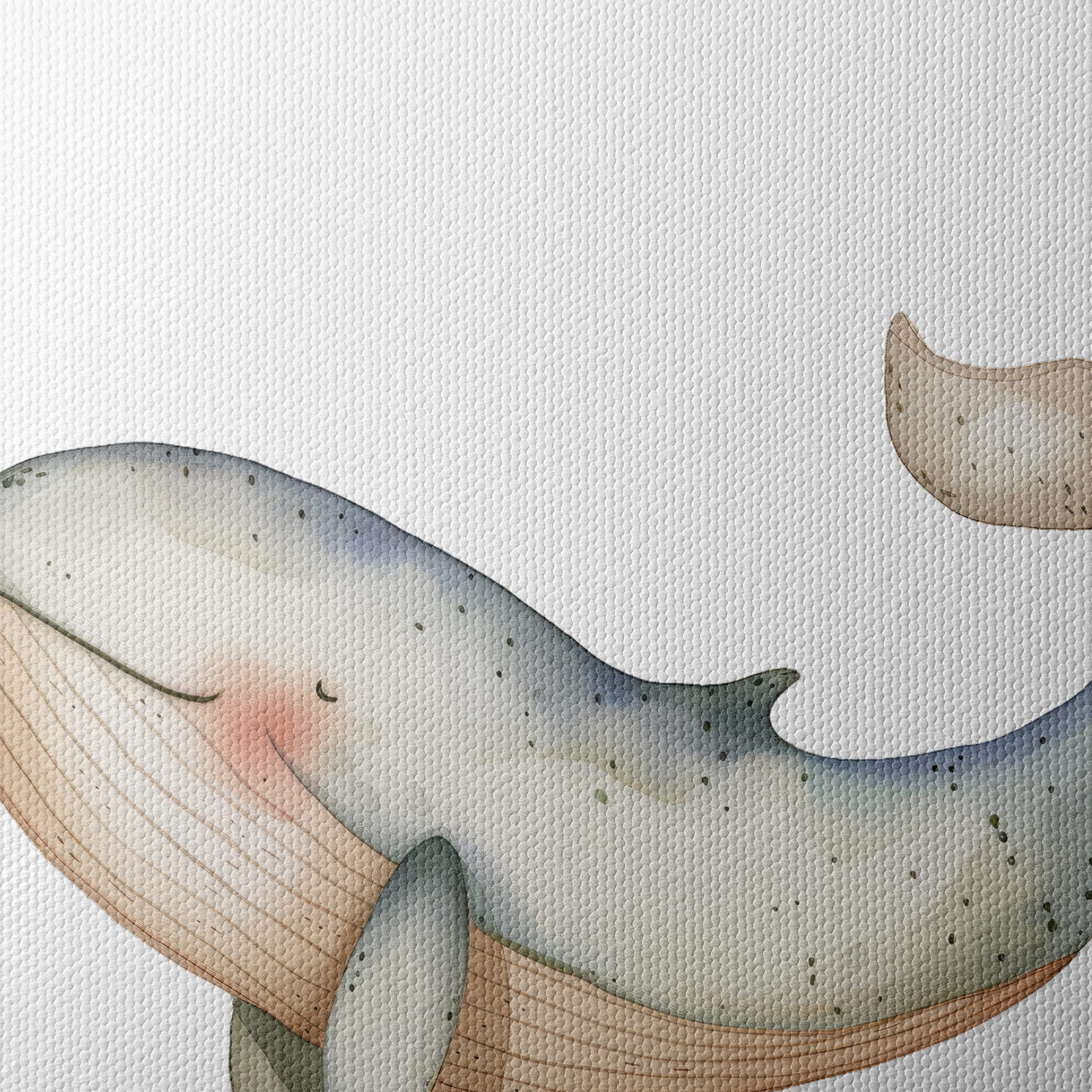 Whimsical Cute Whale Illustration - Image 4