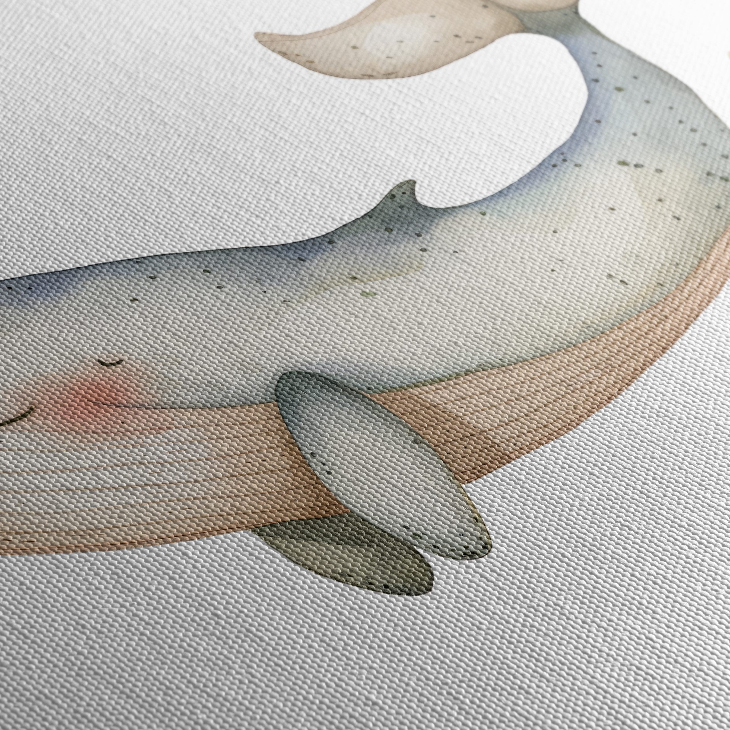 Whimsical Cute Whale Illustration - Image 5