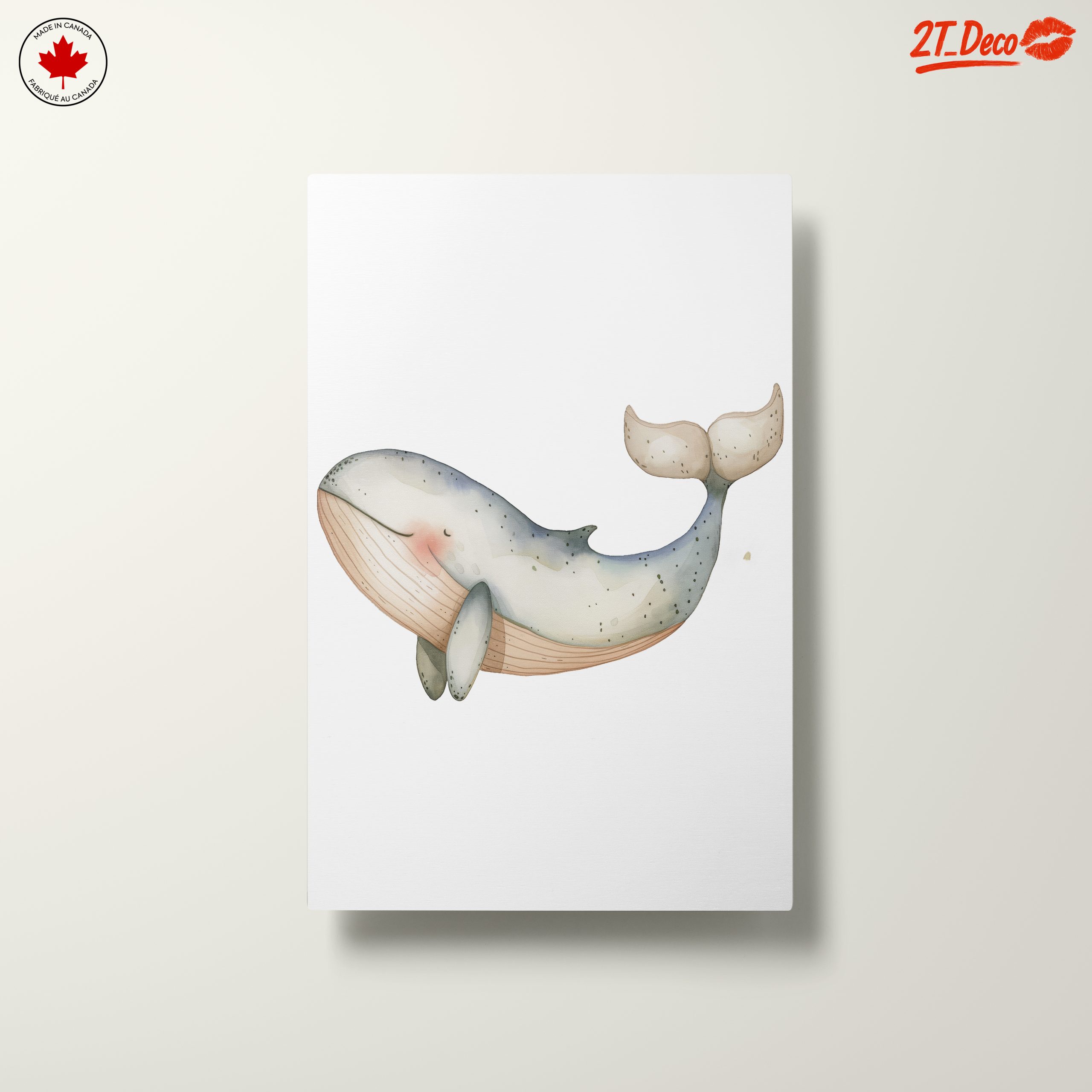 Whimsical Cute Whale Illustration - Image 10