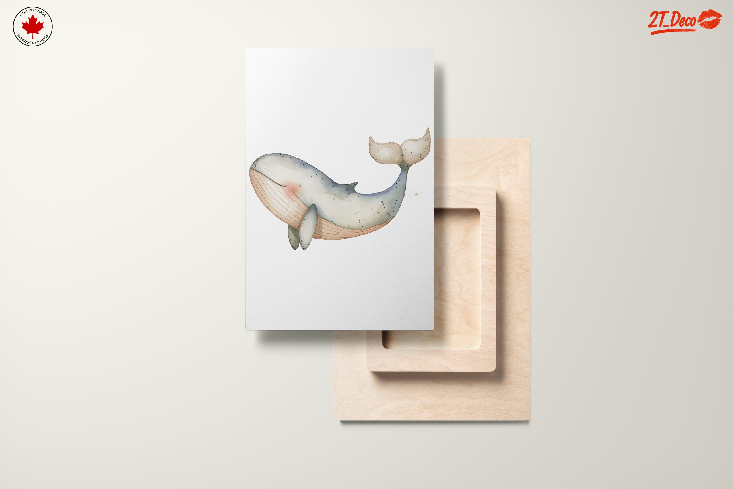 Whimsical Cute Whale Illustration - Image 11