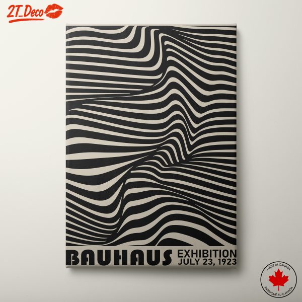 Geometric Pattern Artwork Inspired by Bauhaus