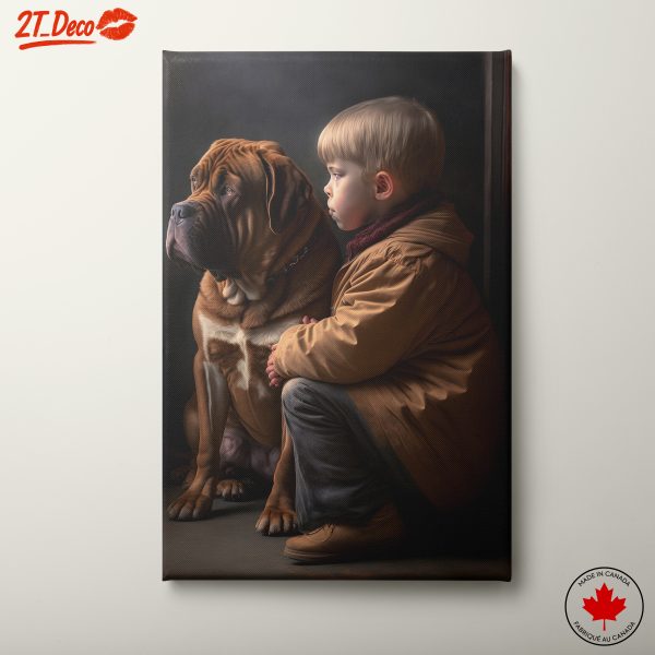 Emotional Bond Between Child and Dog