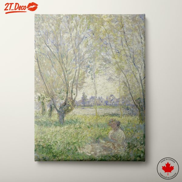 Serene Landscape with Gentle Blooms