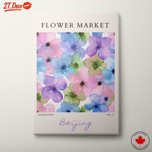 Flower Market Art Collection from Beijing