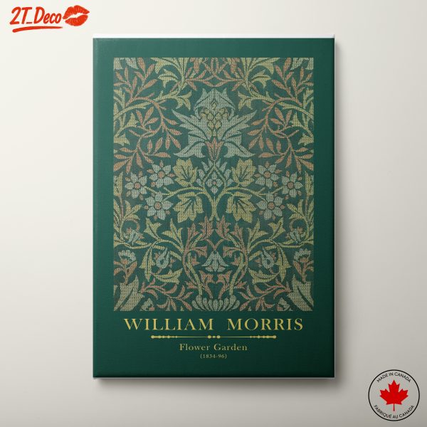 William Morris Botanical Flower Garden Art