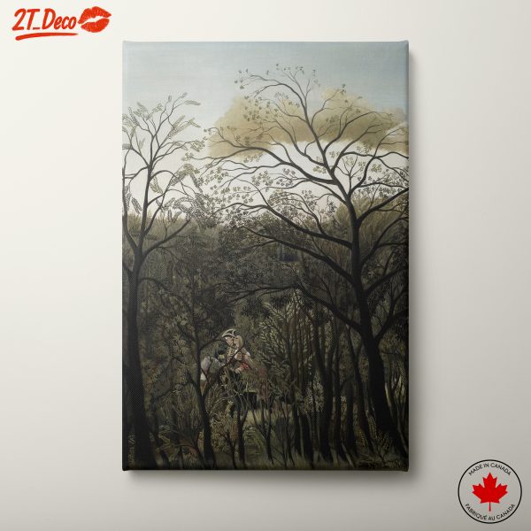 Nature Scene with Figures in a Forest