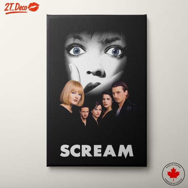 Iconic Horror Film Scream Artwork