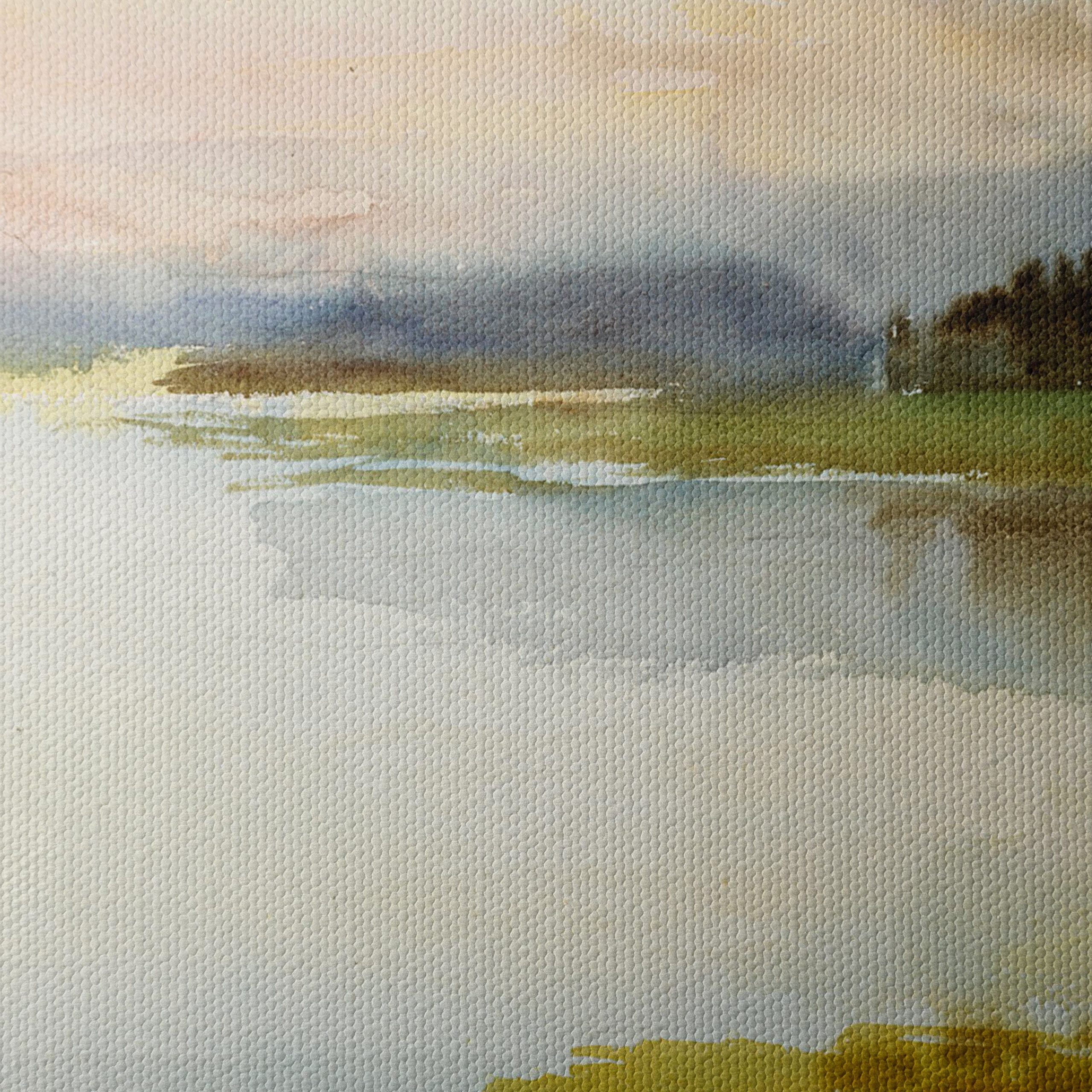 Calming Abstract Landscape Artwork - Image 4