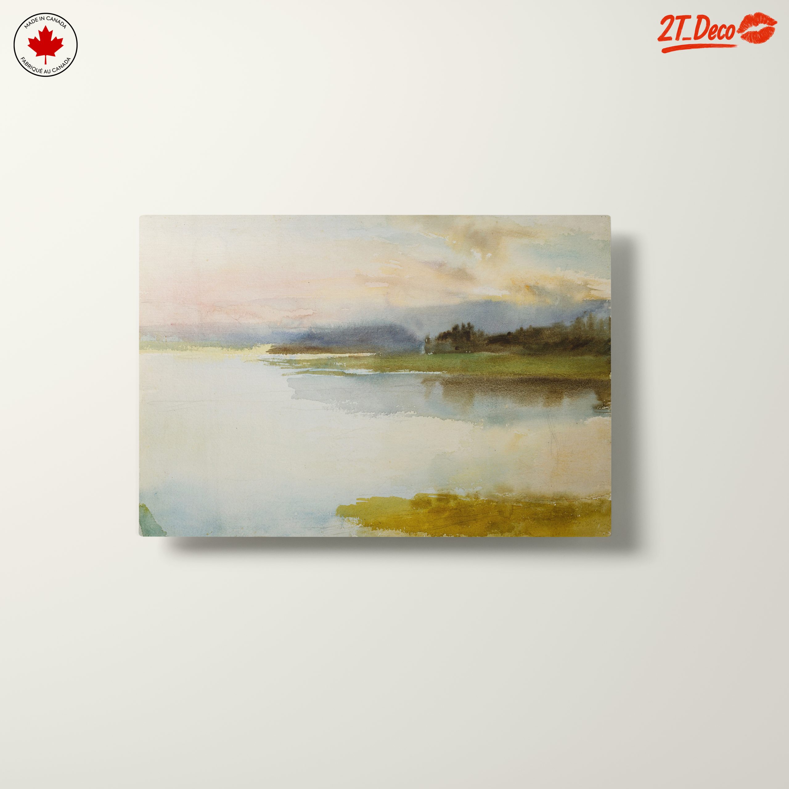 Calming Abstract Landscape Artwork - Image 10