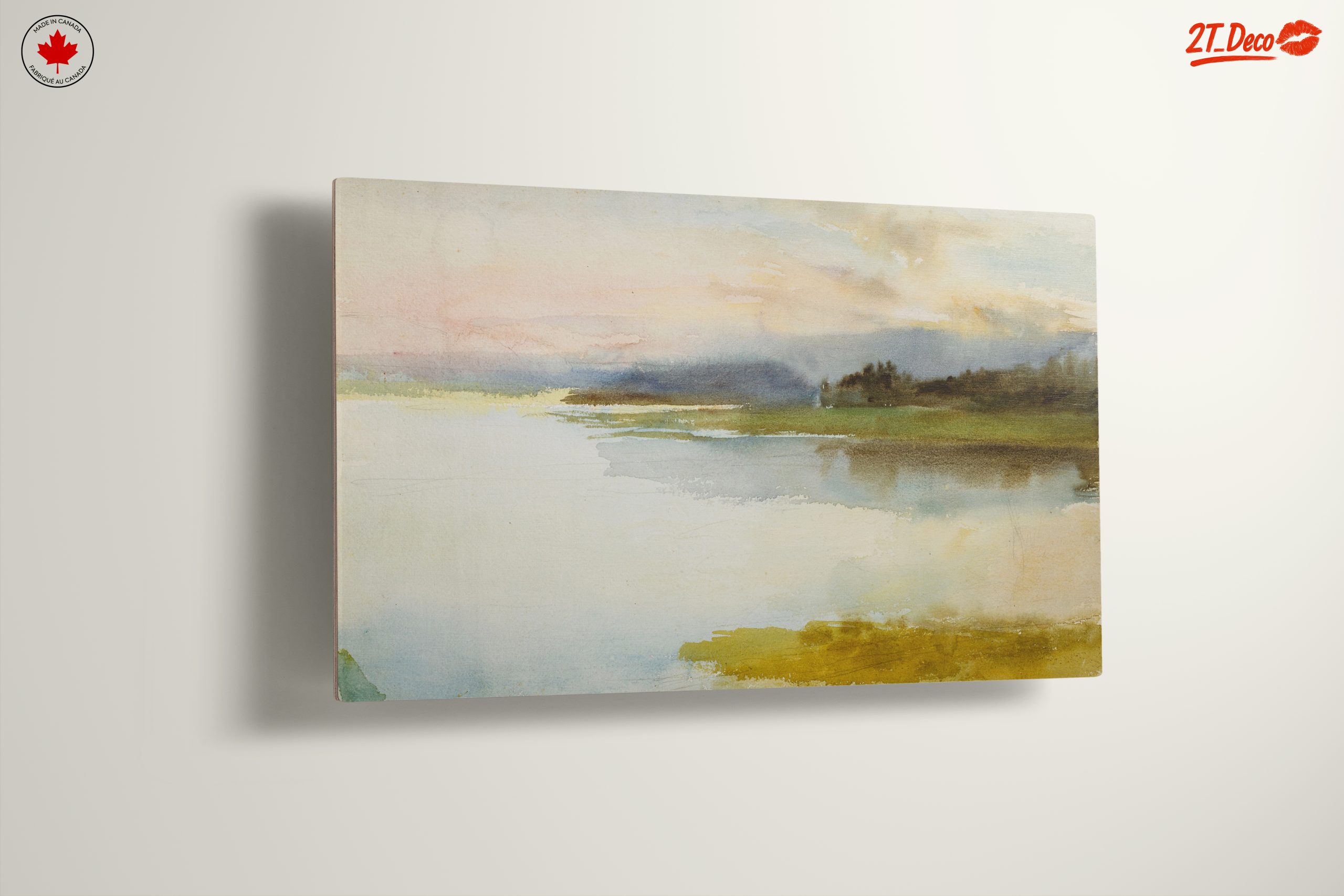 Calming Abstract Landscape Artwork - Image 13