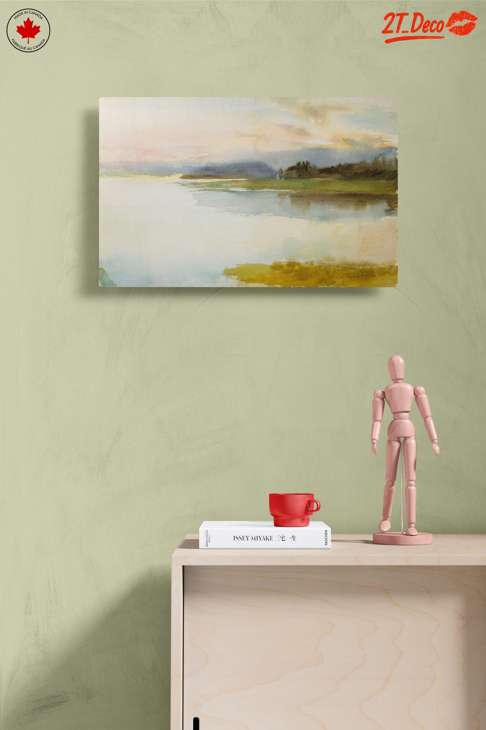 Calming Abstract Landscape Artwork - Image 14