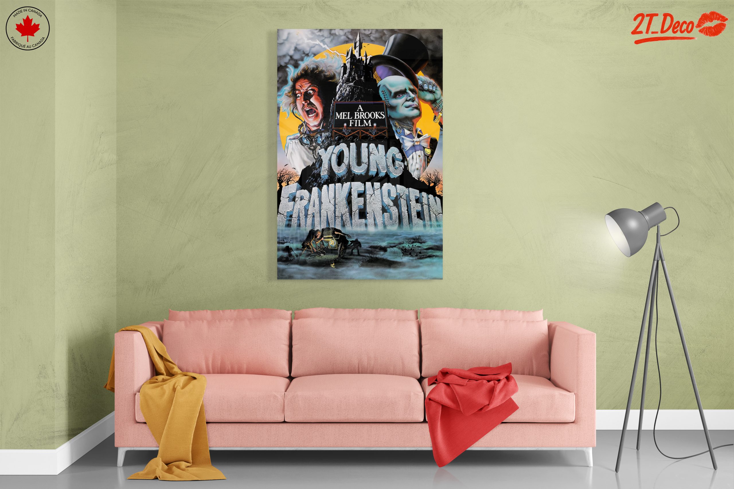 Young Frankenstein Vintage Movie Poster Art - Image 7
