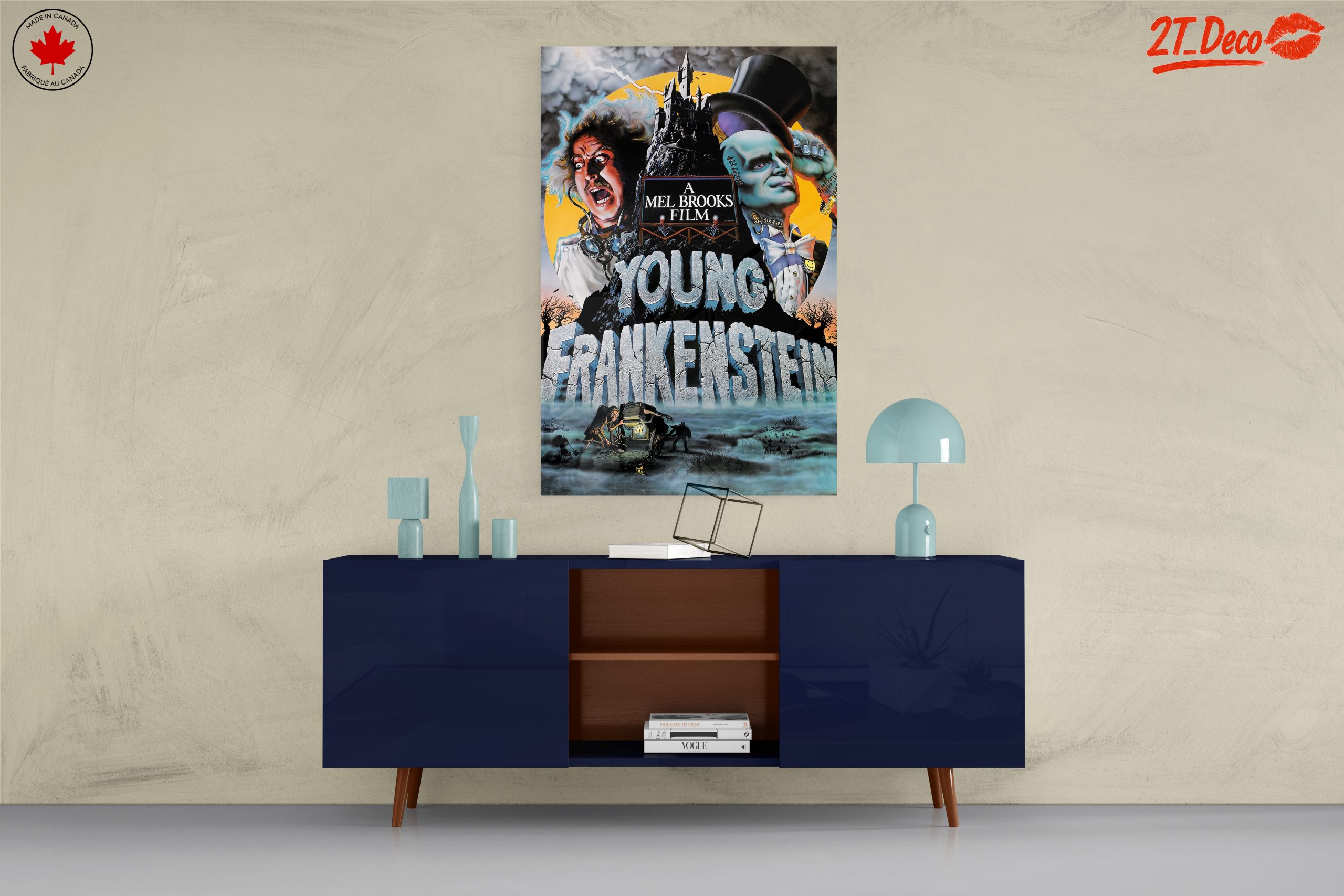 Young Frankenstein Vintage Movie Poster Art - Image 8