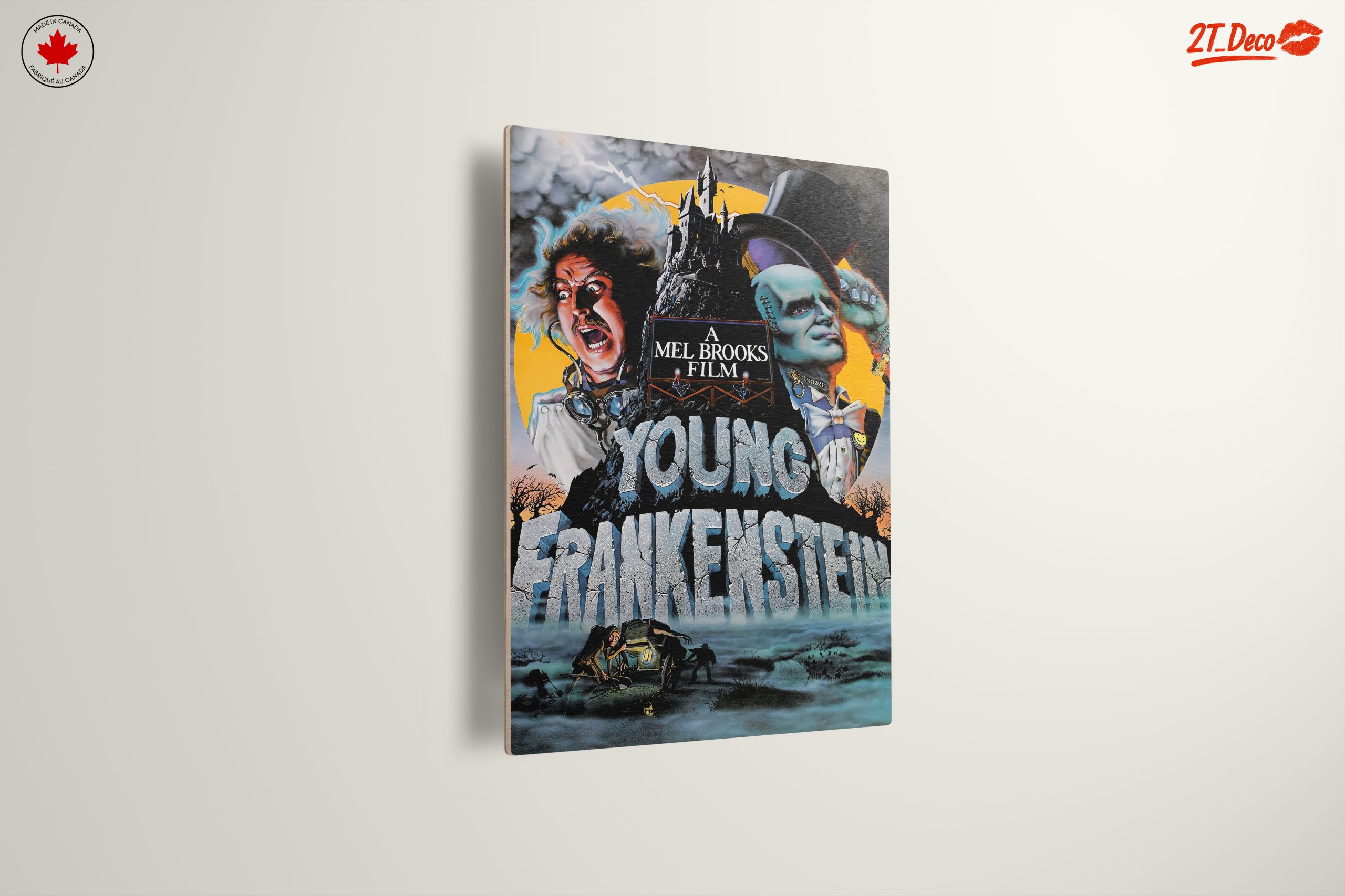 Young Frankenstein Vintage Movie Poster Art - Image 13