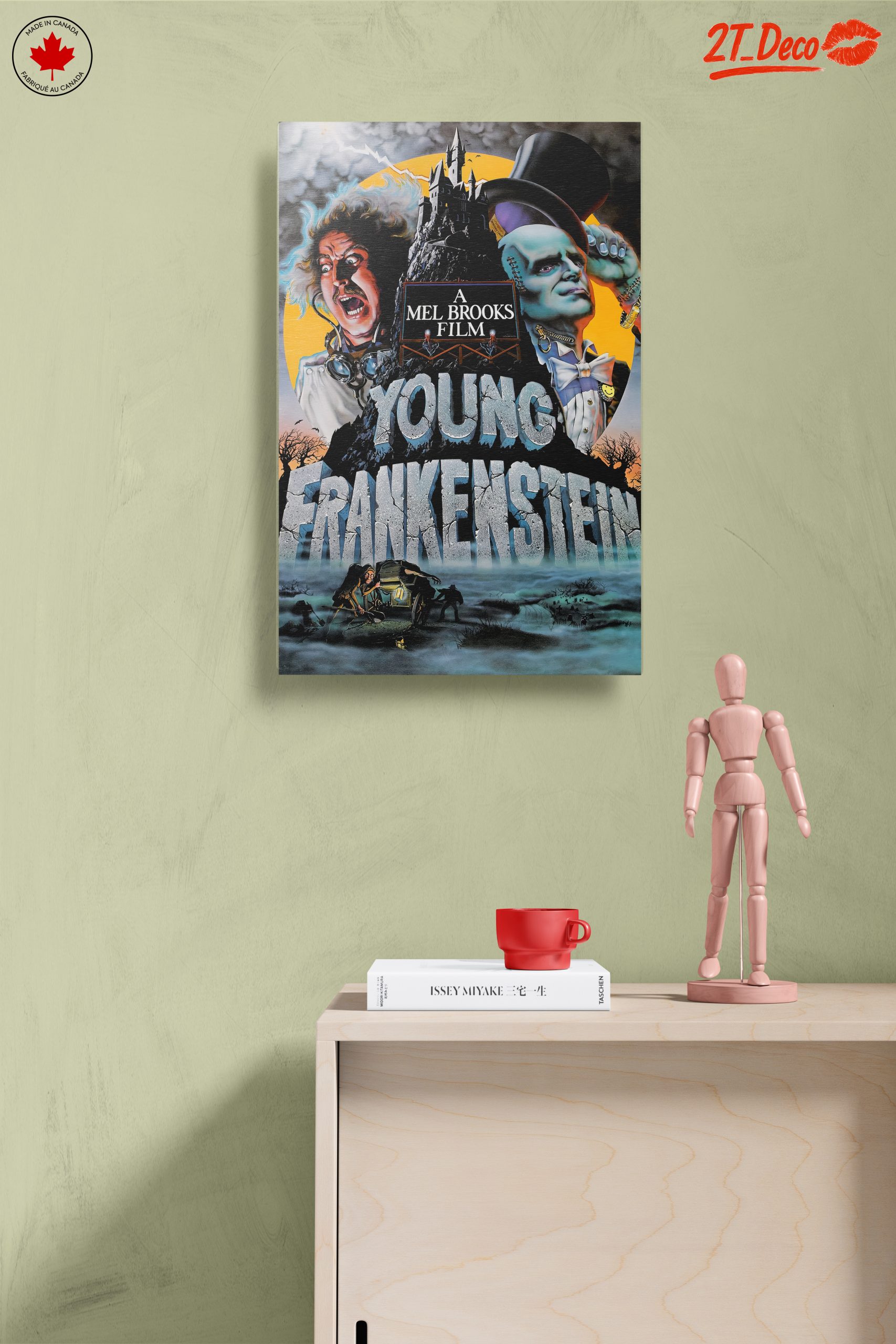 Young Frankenstein Vintage Movie Poster Art - Image 14