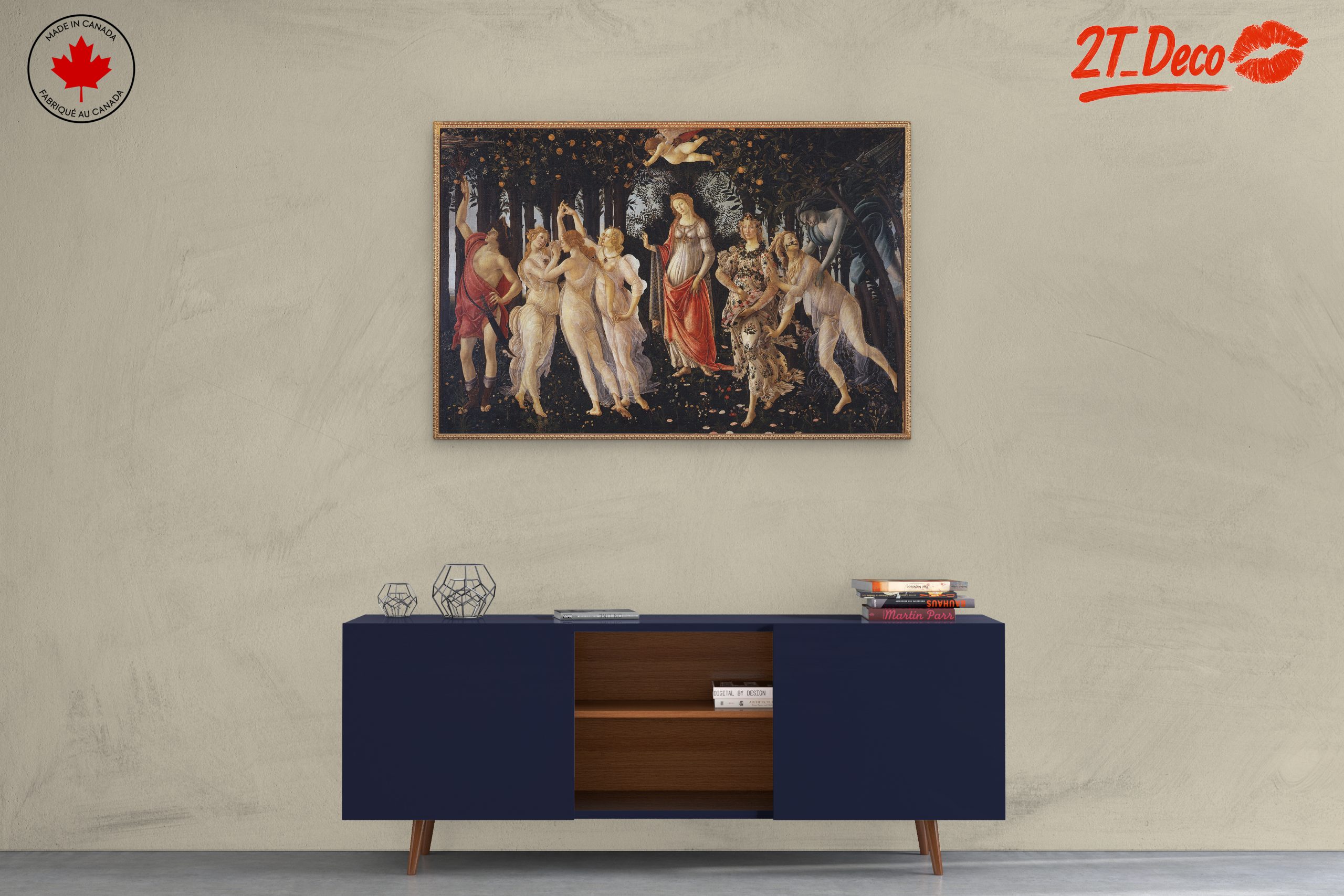 Botticelli's Classic Figure Artwork - Image 3