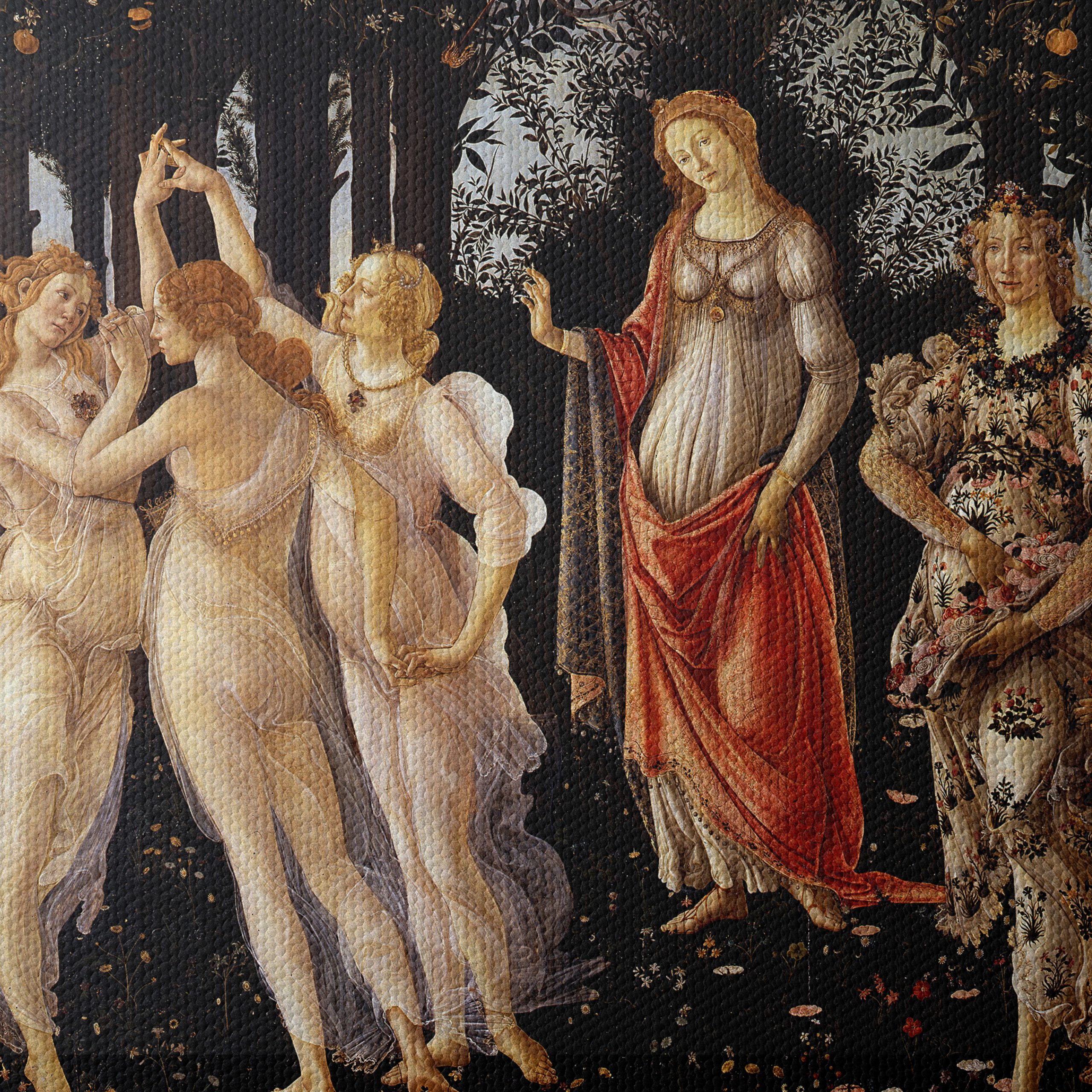 Botticelli's Classic Figure Artwork - Image 4