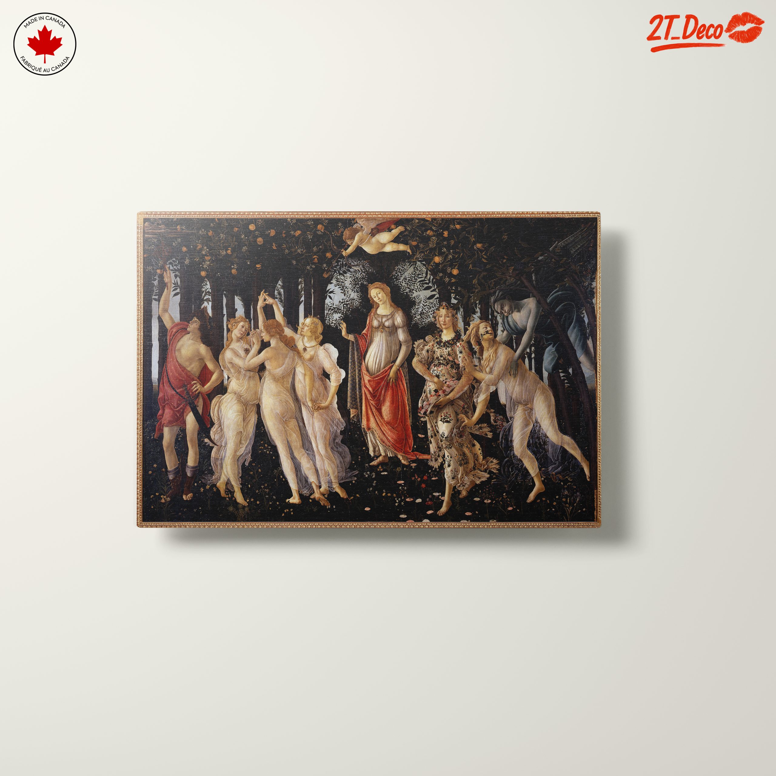 Botticelli's Classic Figure Artwork - Image 10