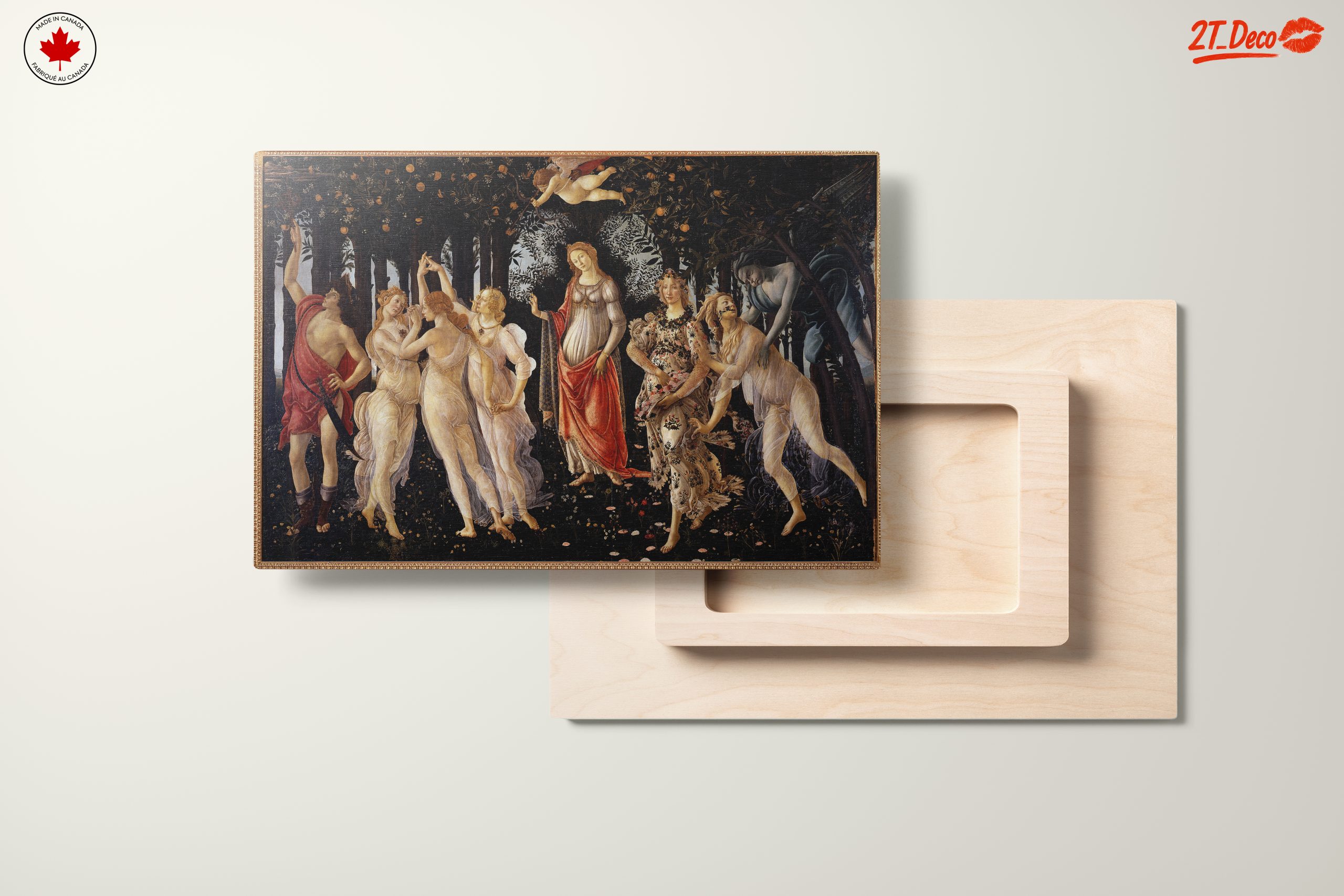 Botticelli's Classic Figure Artwork - Image 11