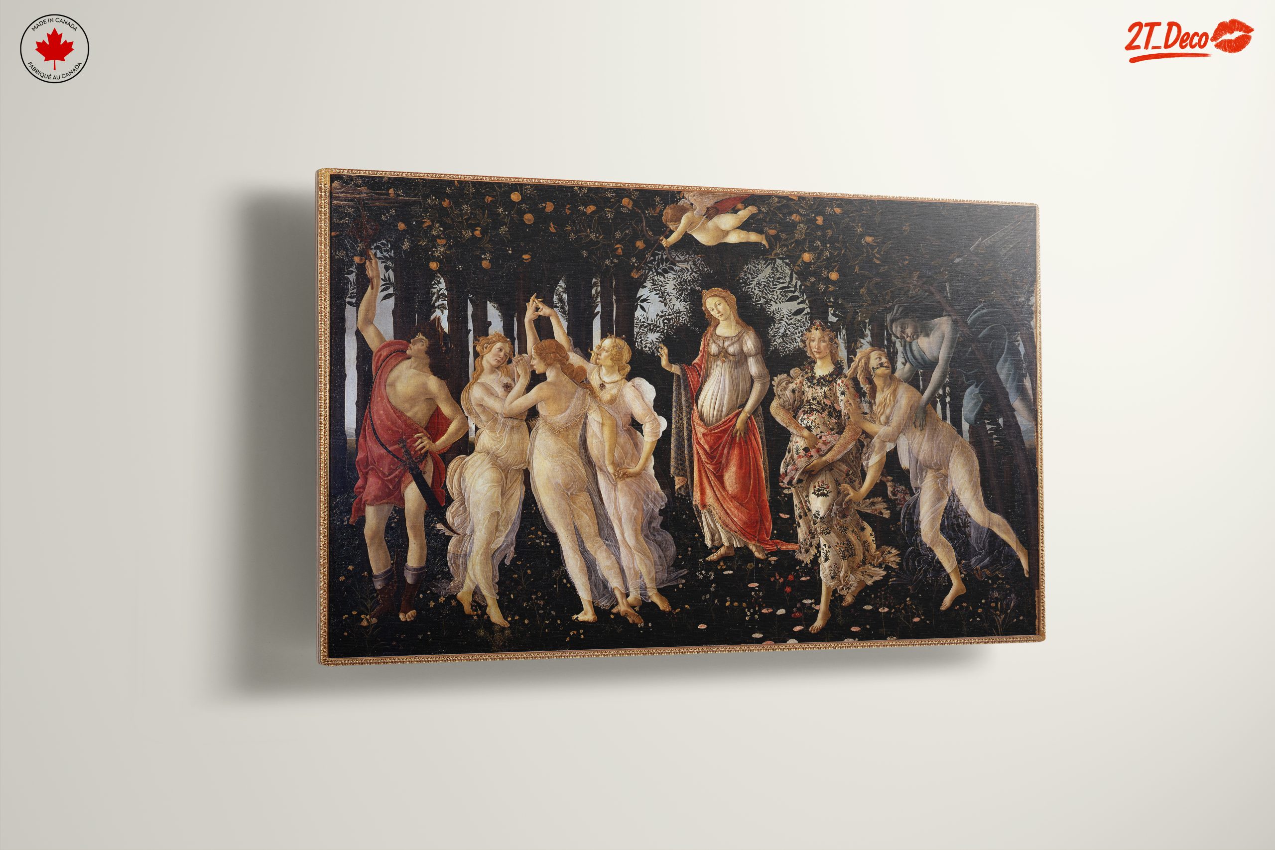 Botticelli's Classic Figure Artwork - Image 13