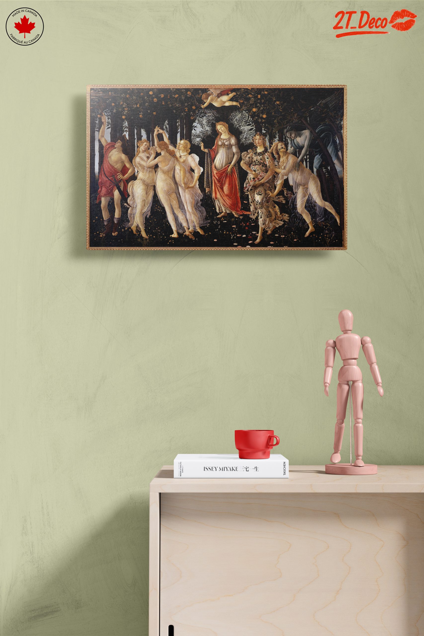 Botticelli's Classic Figure Artwork - Image 14