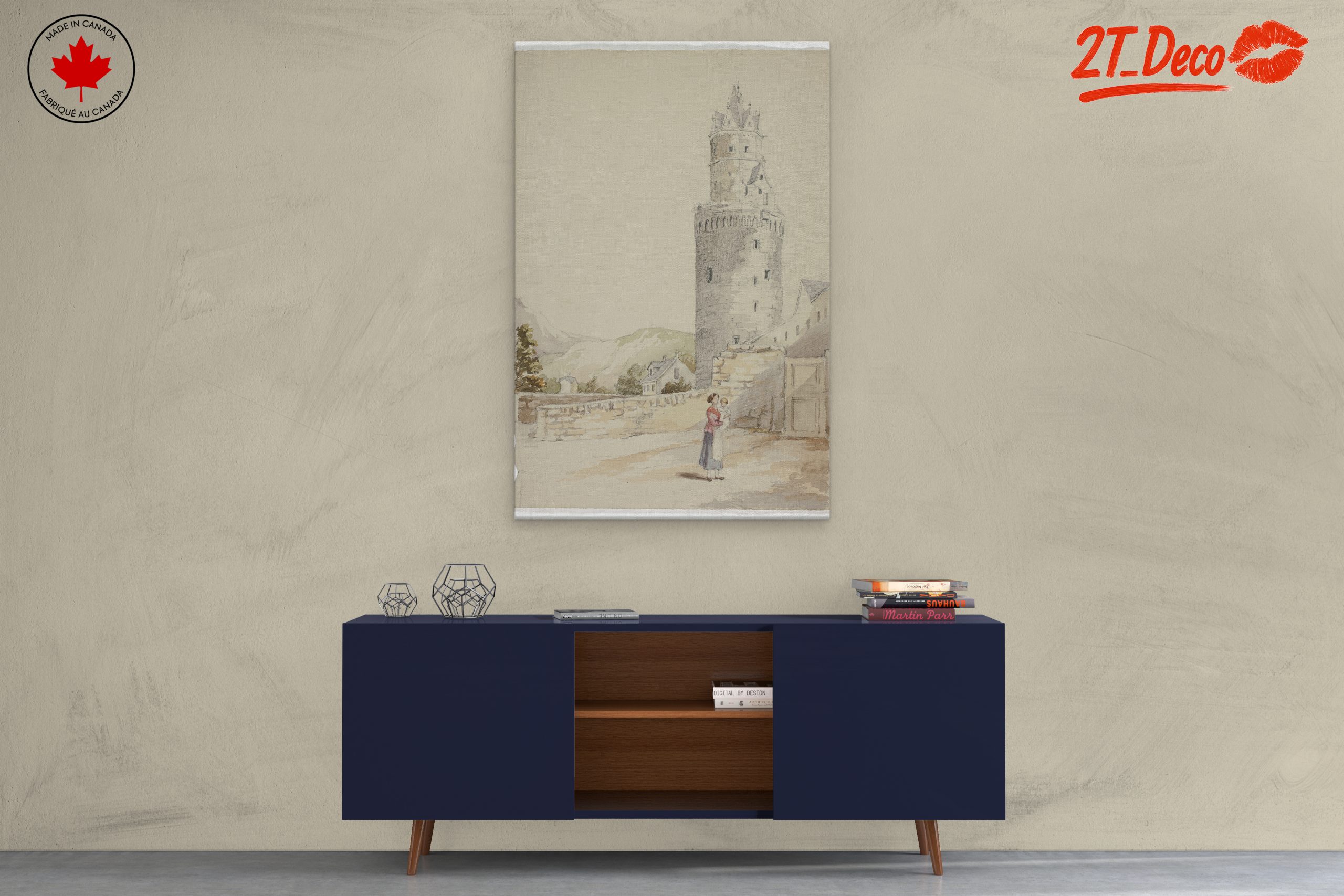 Historic Tower Surrounded by Scenic Landscape - Image 3