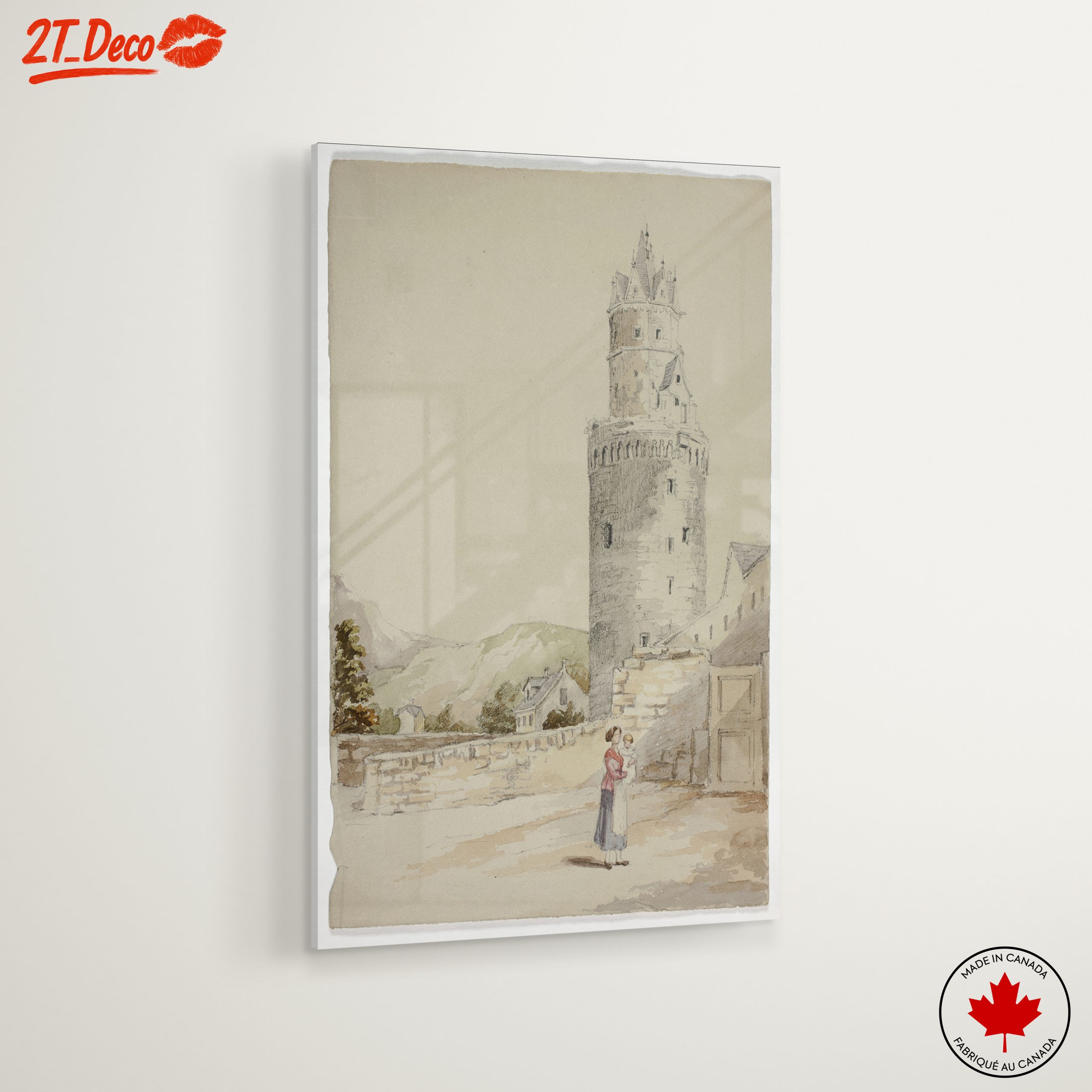 Historic Tower Surrounded by Scenic Landscape - Image 6