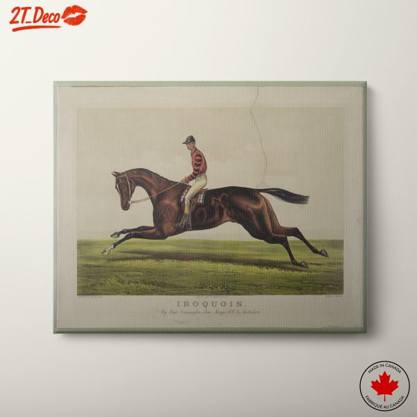 Iroquois Horse Racing Art