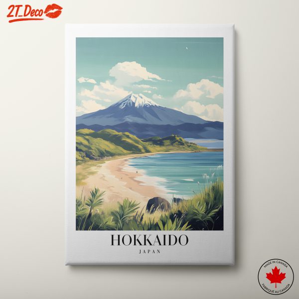 Serene Hokkaido Landscape with Mountain