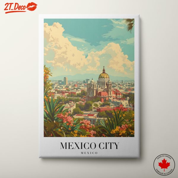 Mexico City Vibrant Urban Landscape
